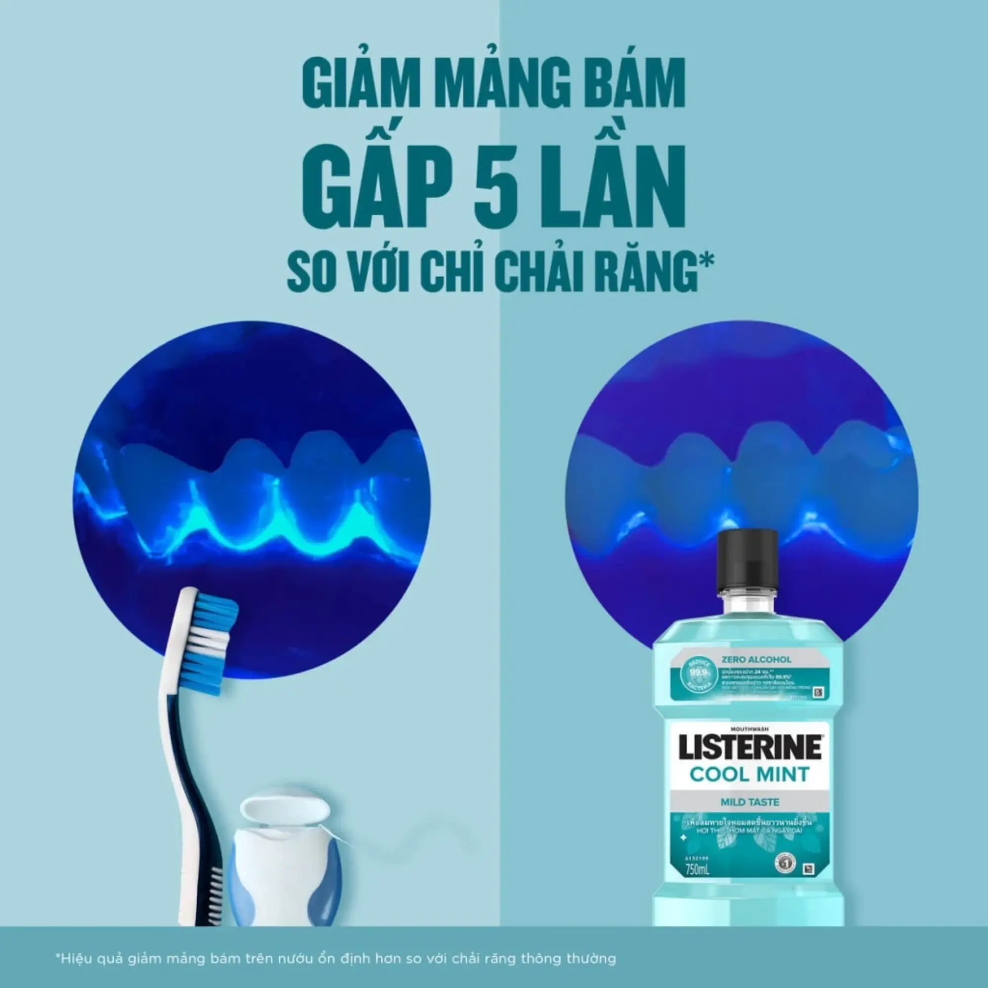 nước súc miệng listerine