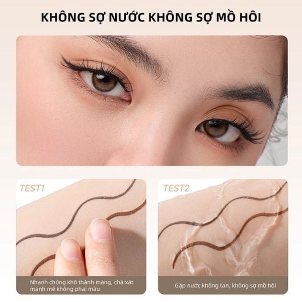 Bút Gel Kẻ Mắt Ukiss Fine Matte Sharping Gel Eyeliner