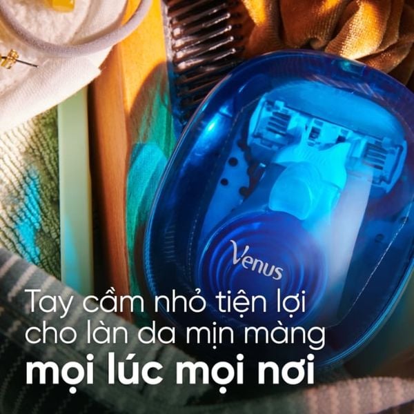 Dao Cạo Hương Hoa Trà Trắng Mini Gilette Venus Comfortglide White Tea Scent Mini Razor