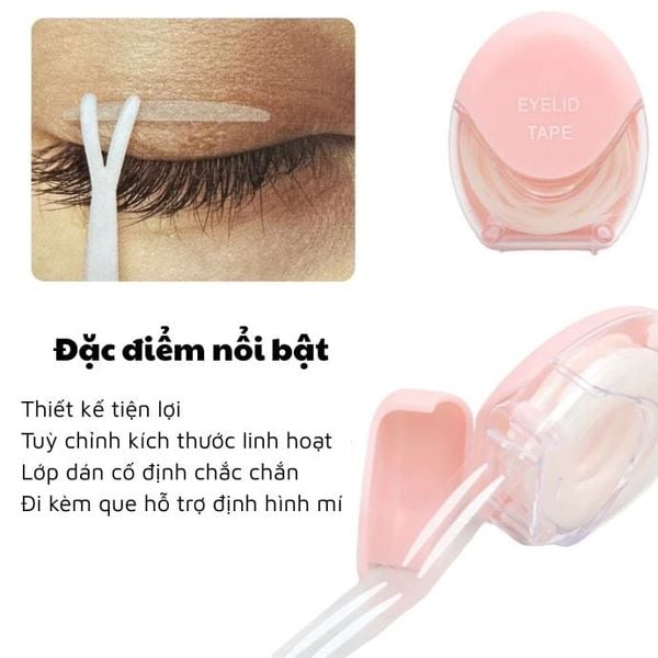 Miếng Dán Kích Mí Màu Nude Loại Mỏng 60 Miếng Merina