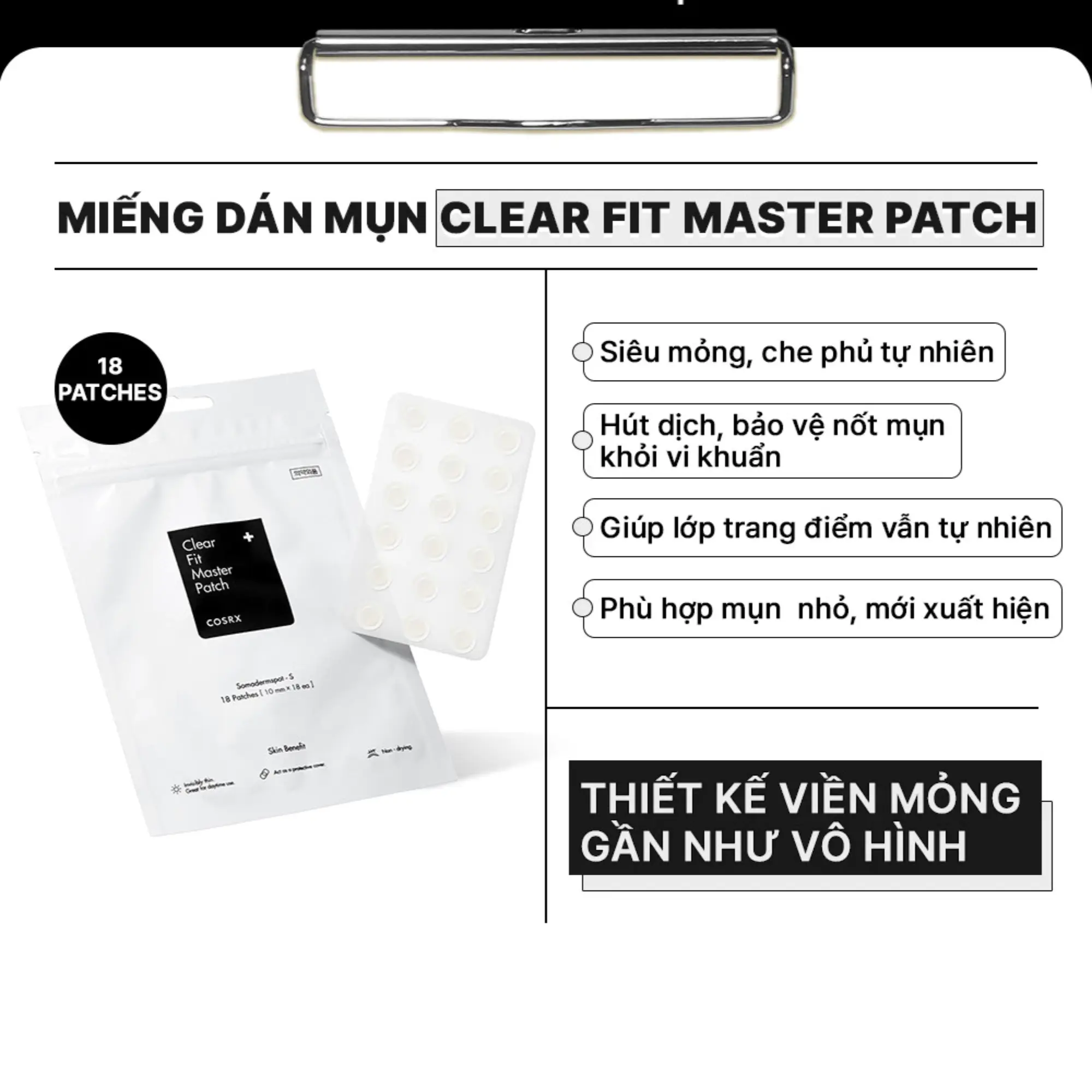 Miếng Dán Mụn Cosrx