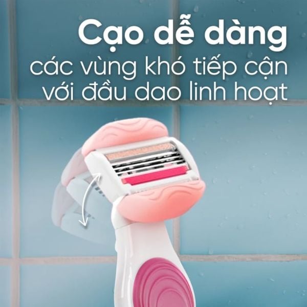 Dao Cạo Hương Hoa Trà Trắng Mini Gilette Venus Comfortglide White Tea Scent Mini Razor