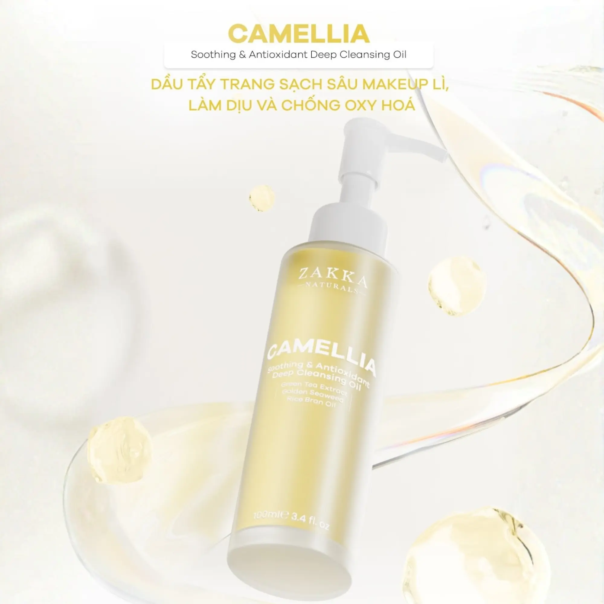 dầu tẩy trang zakka