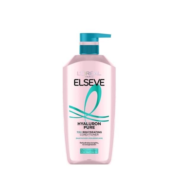 Dầu Xả Dành Cho Da Đầu Dầu L’Oréal Paris Elseve Hyaluron Pure 72H Rehydrating Conditioner