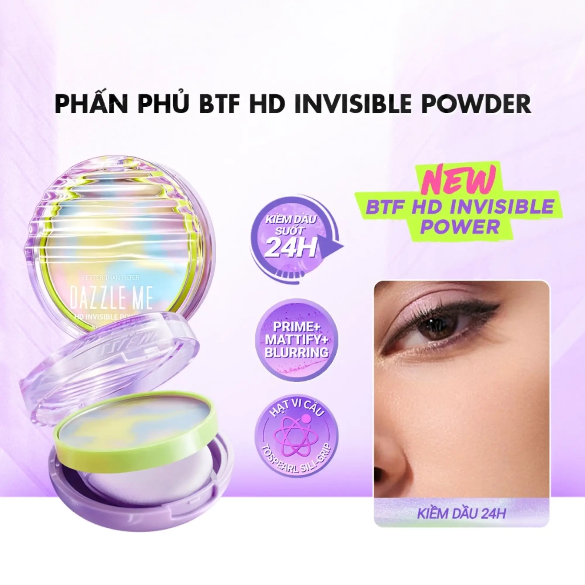 phấn phủ dazzle me