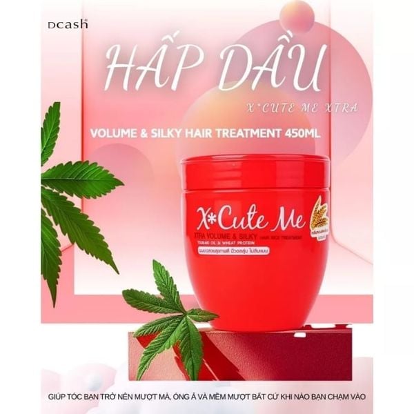 Hấp Dầu X Cute Me Xtra Volume & Silky Hair Rice Treatment