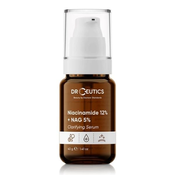 Tinh Chất Làm Trắng Dr.Ceutics Niacinamide 12% + NAG 5% Clarifying Serum