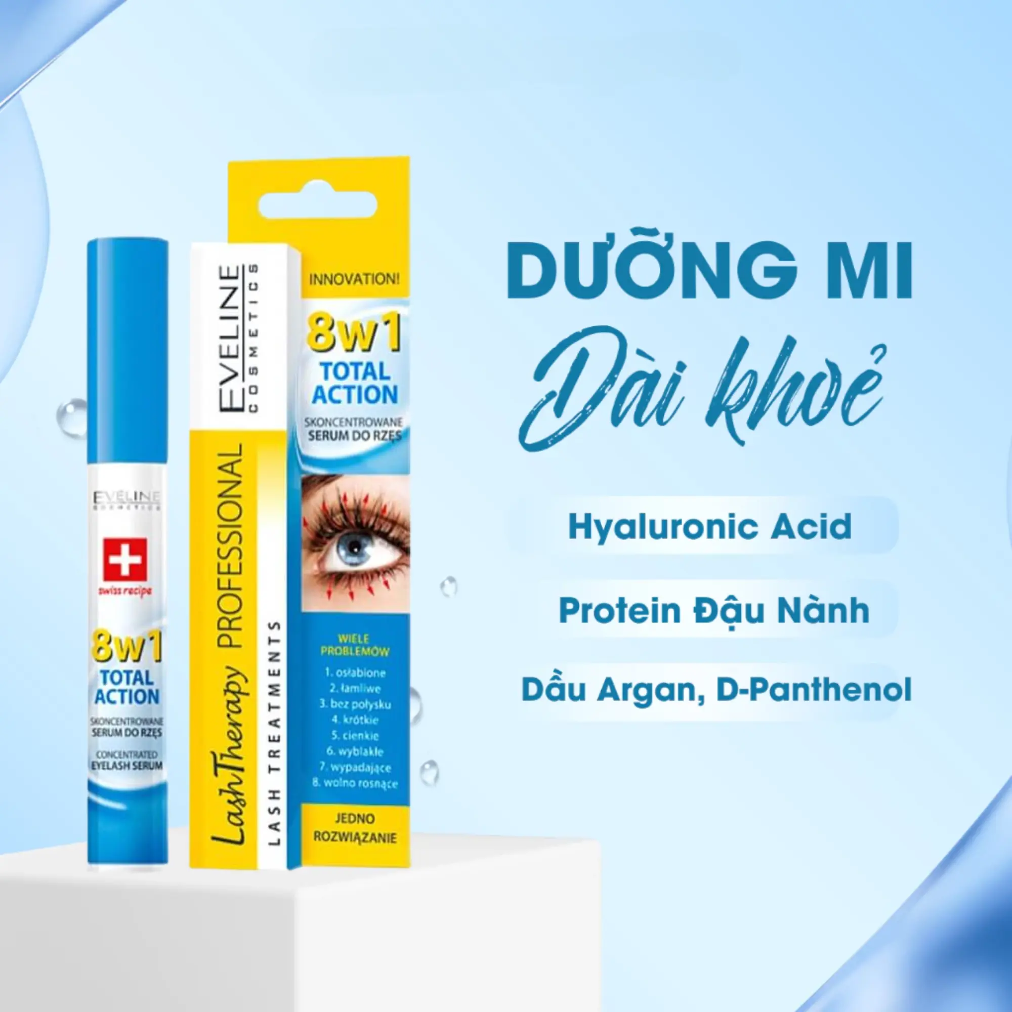 Dưỡng Mi Eveline 8 In 1