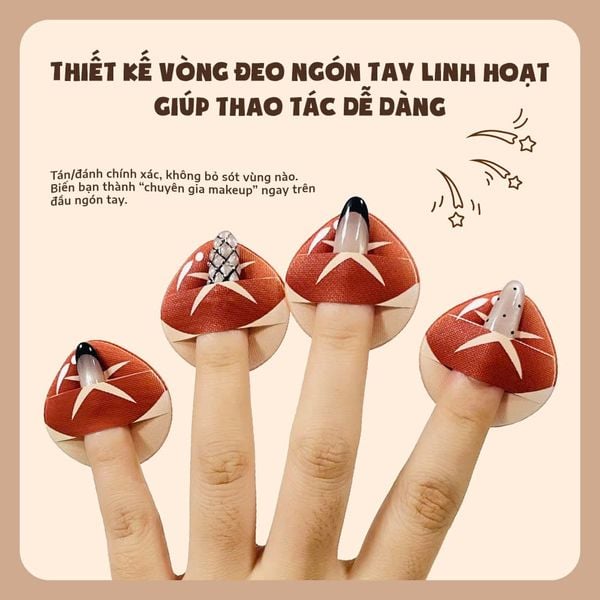 Bông Mút Mini Glorie Veggie Collection