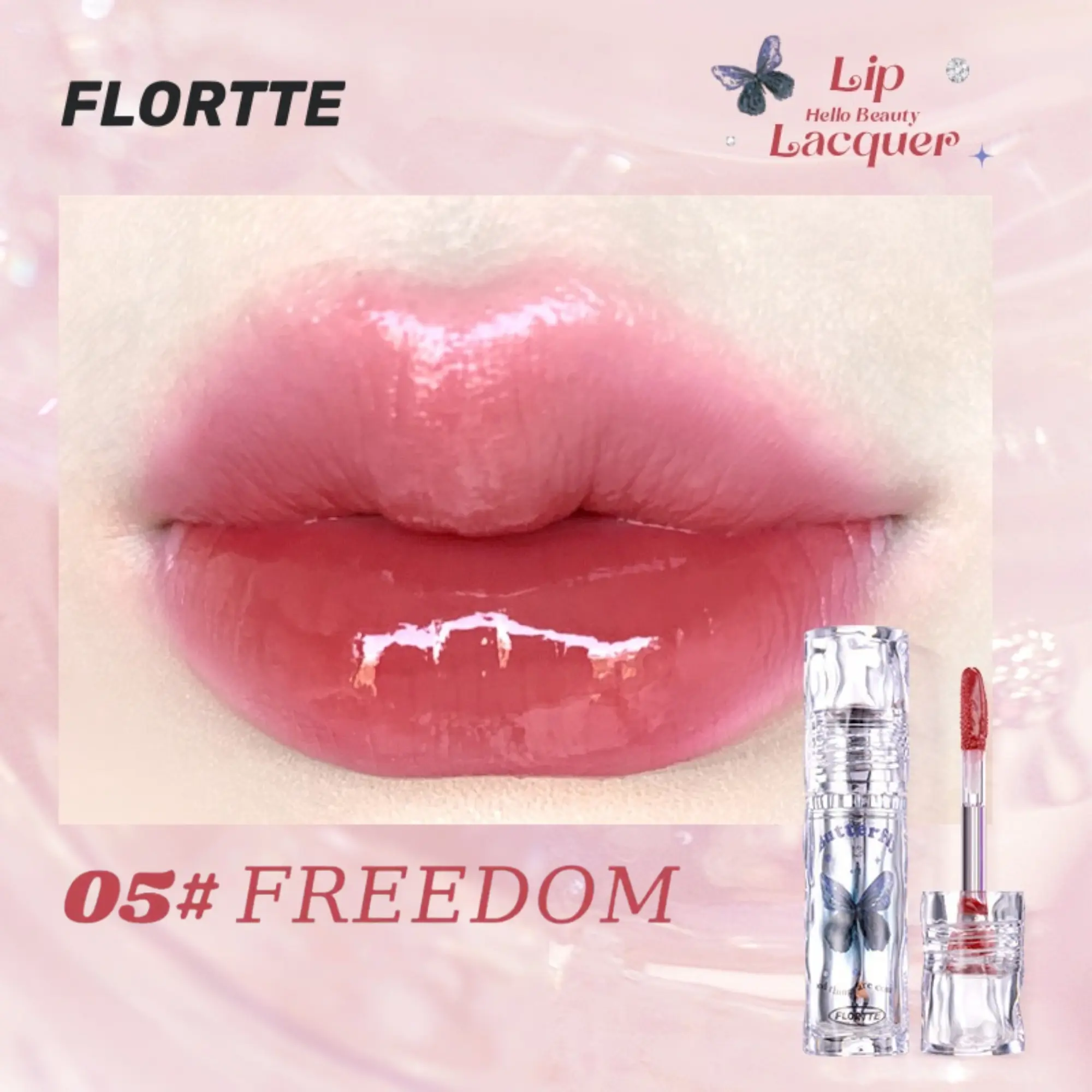 son bóng dưỡng Flortte