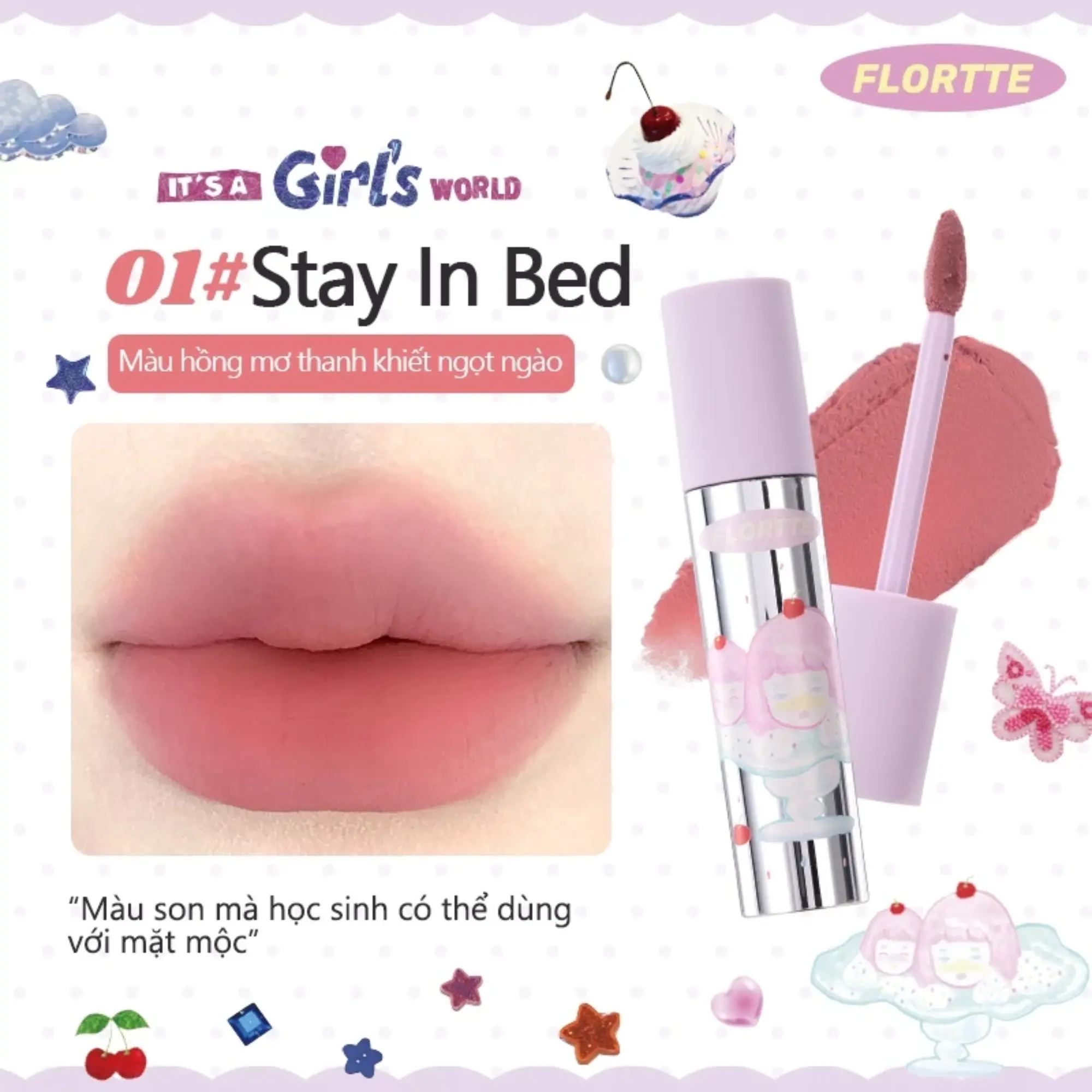 son kem dưỡng Flortte