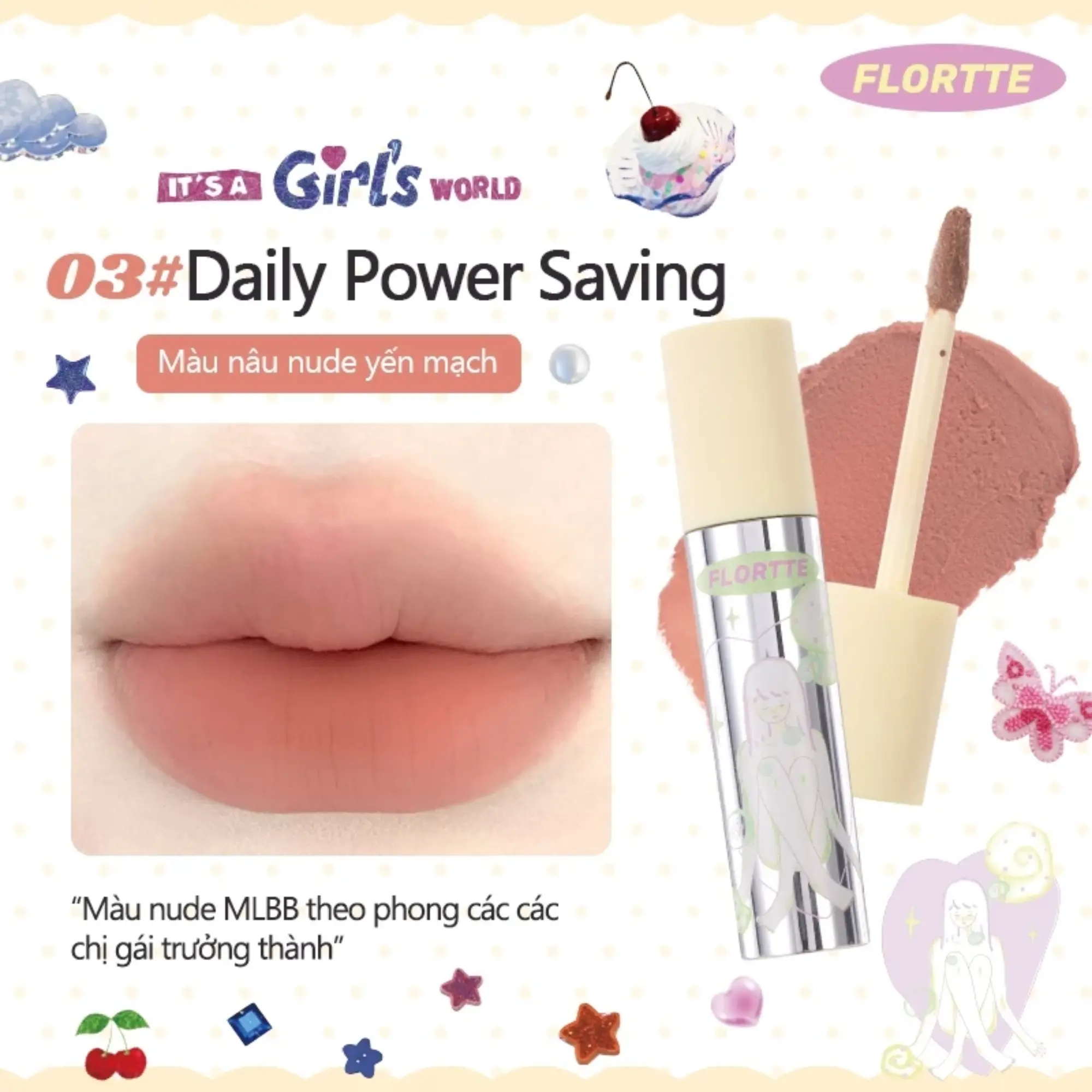 son kem dưỡng Flortte