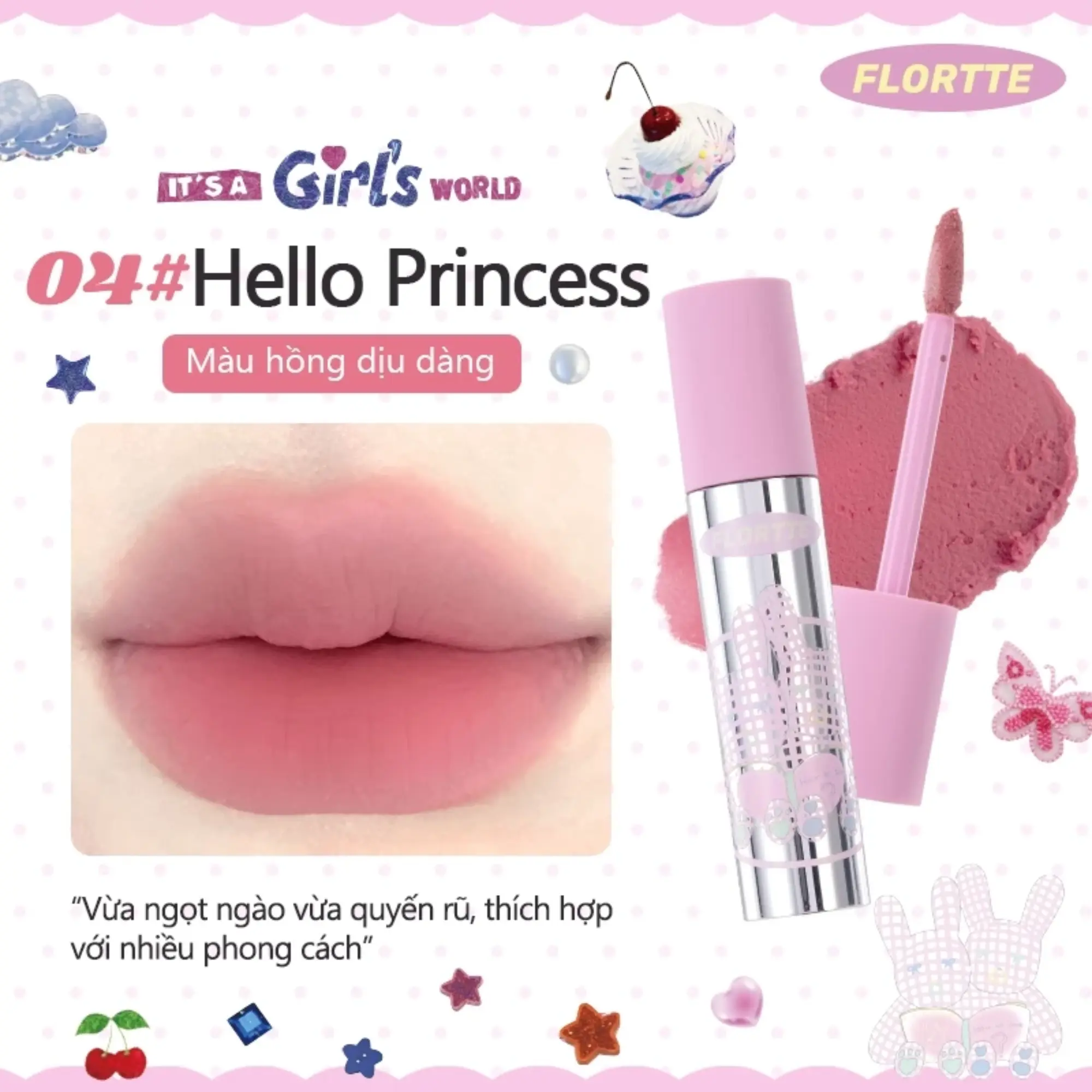 son kem dưỡng Flortte