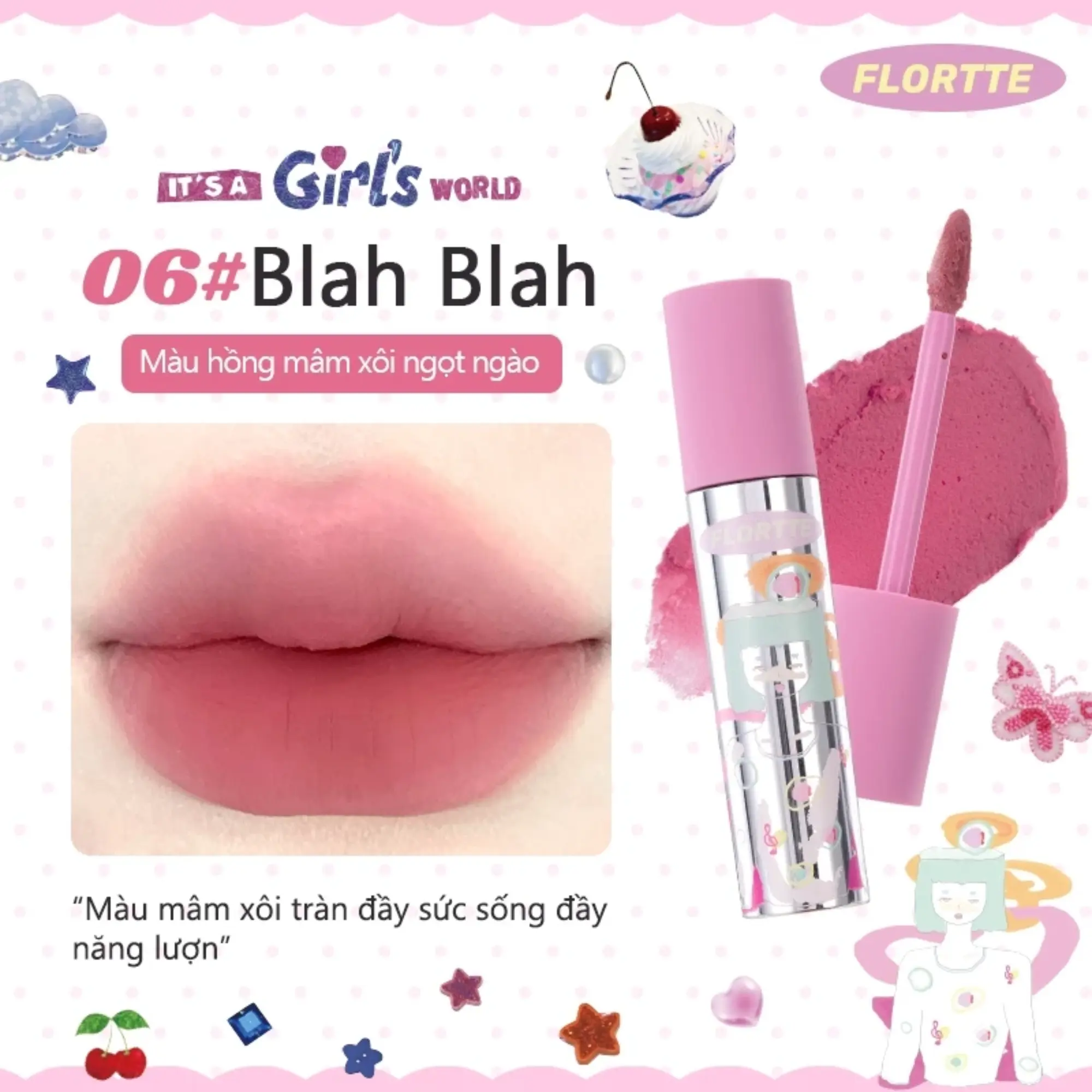 son kem dưỡng Flortte