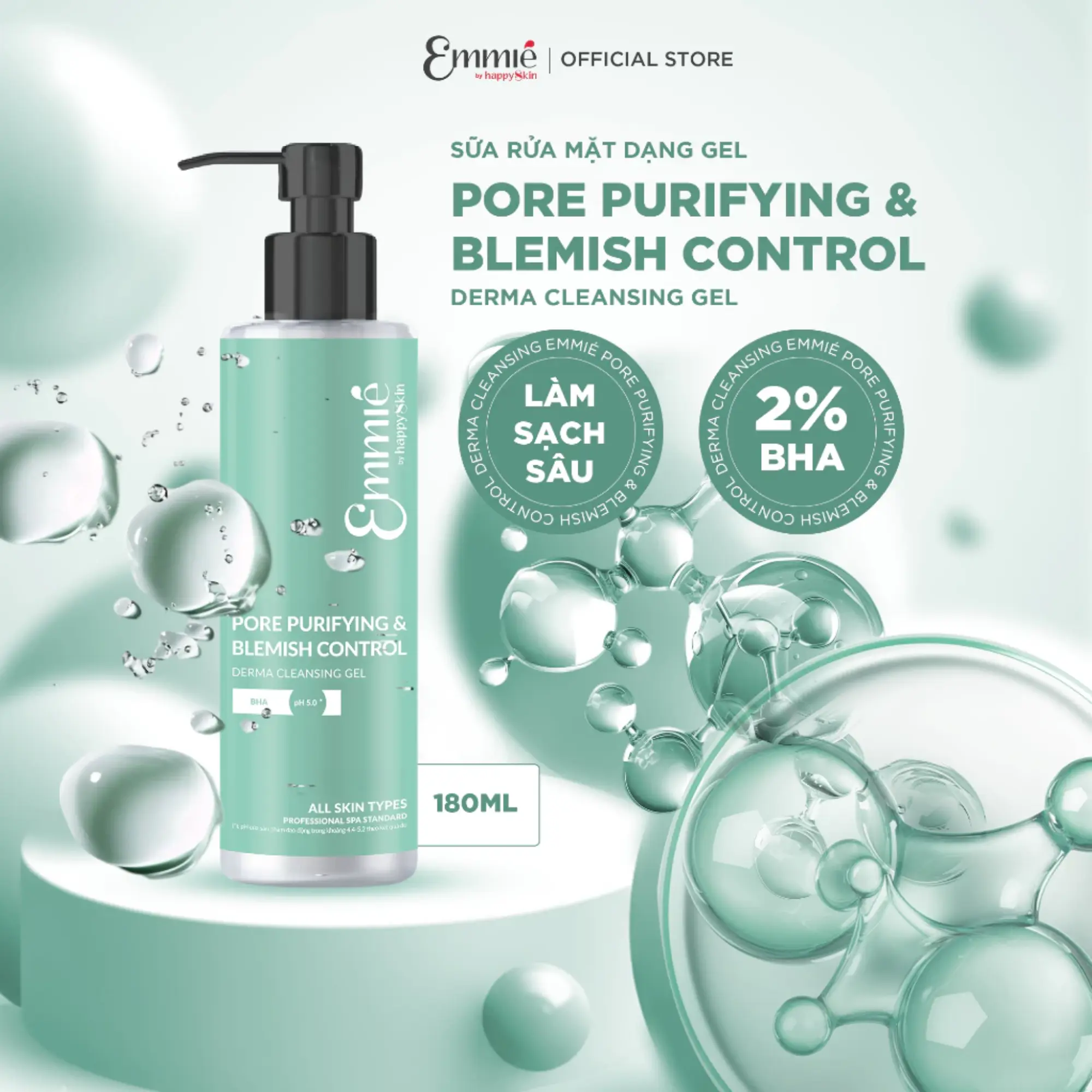 gel rửa mặt Emmie