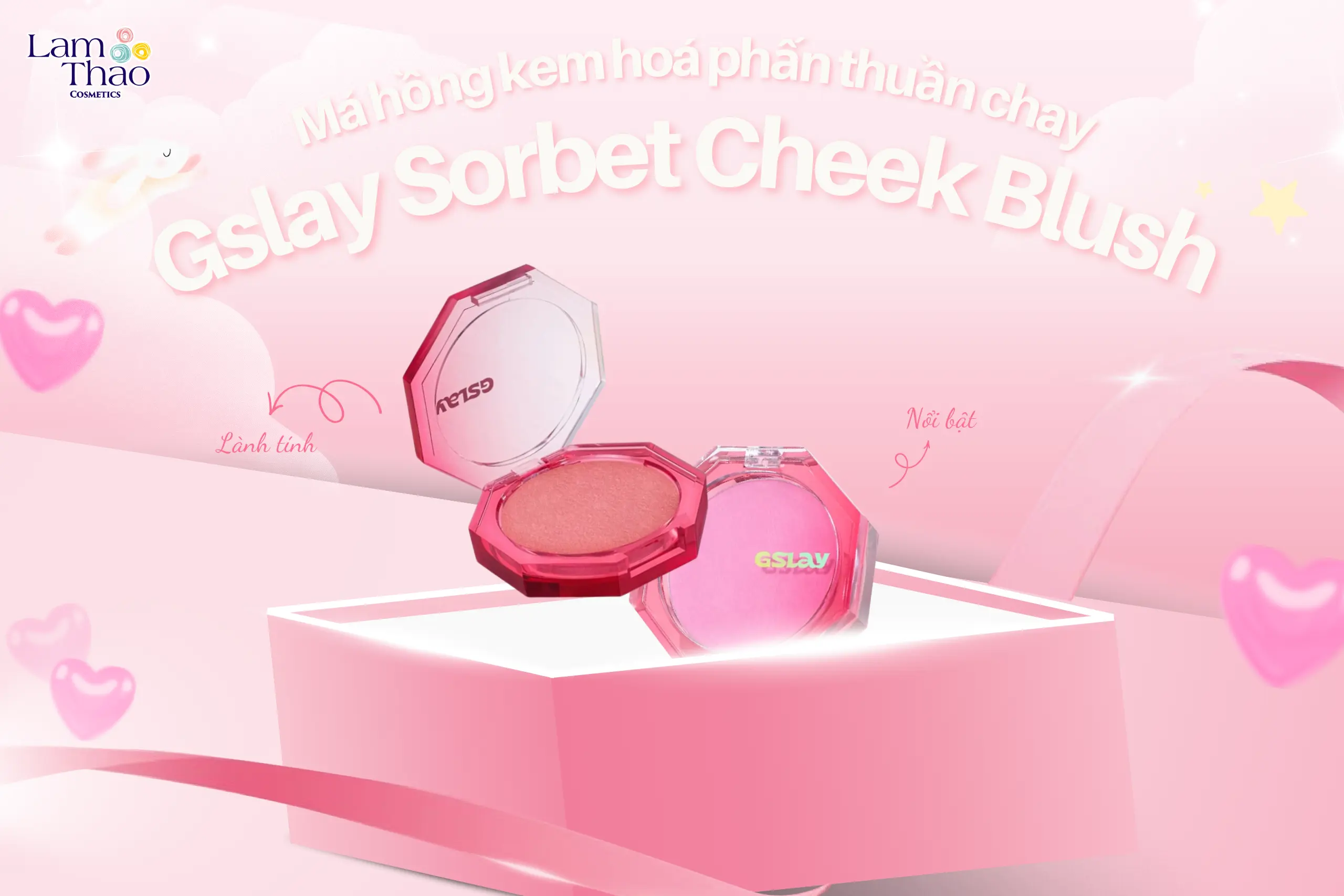 má hồng dạng kem