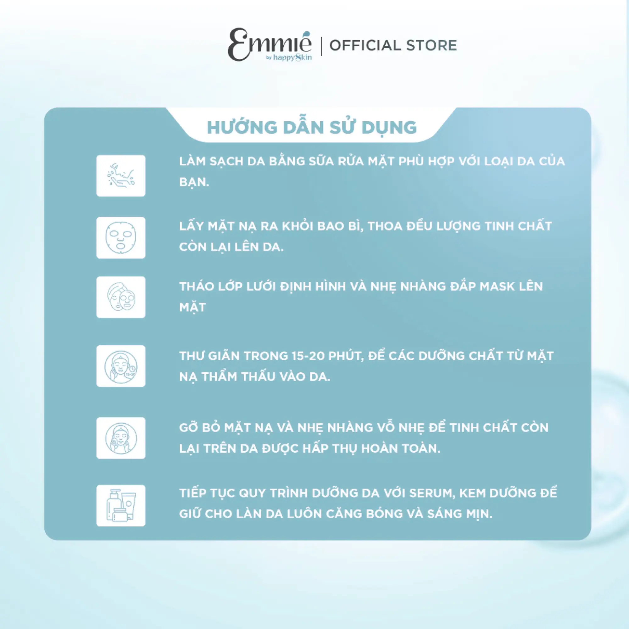 Mặt nạ vải sinh học Emmie