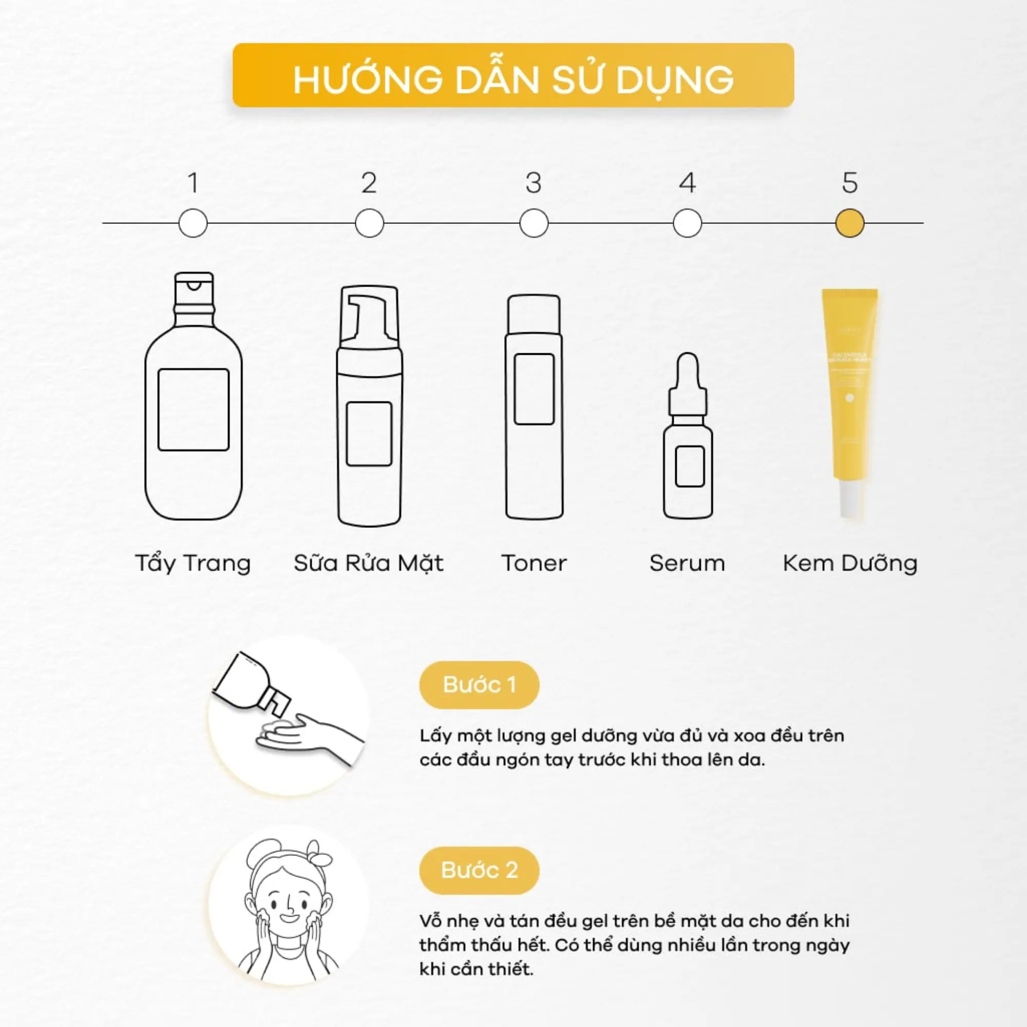 gel dưỡng da hoa cúc Zakka