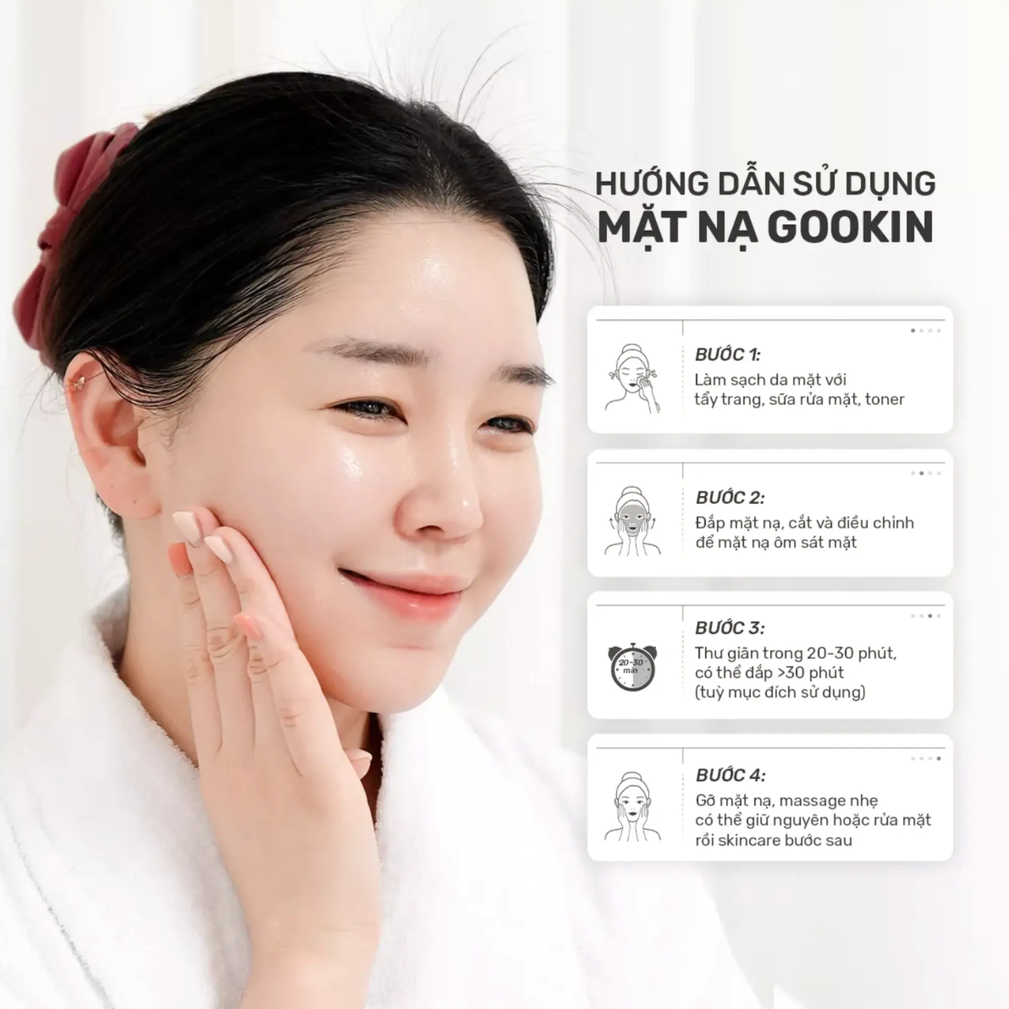 mặt nạ săn da Gookin