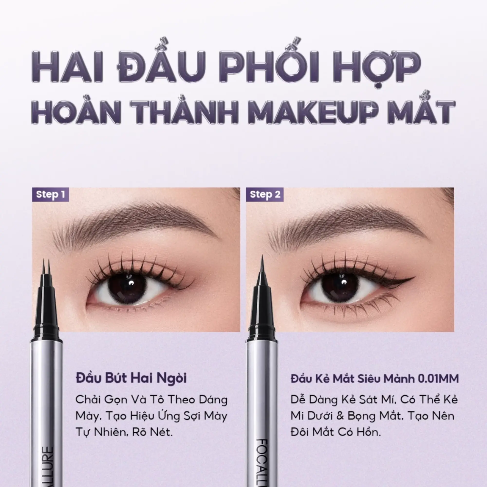 kẻ mắt 2 đầu Focallure
