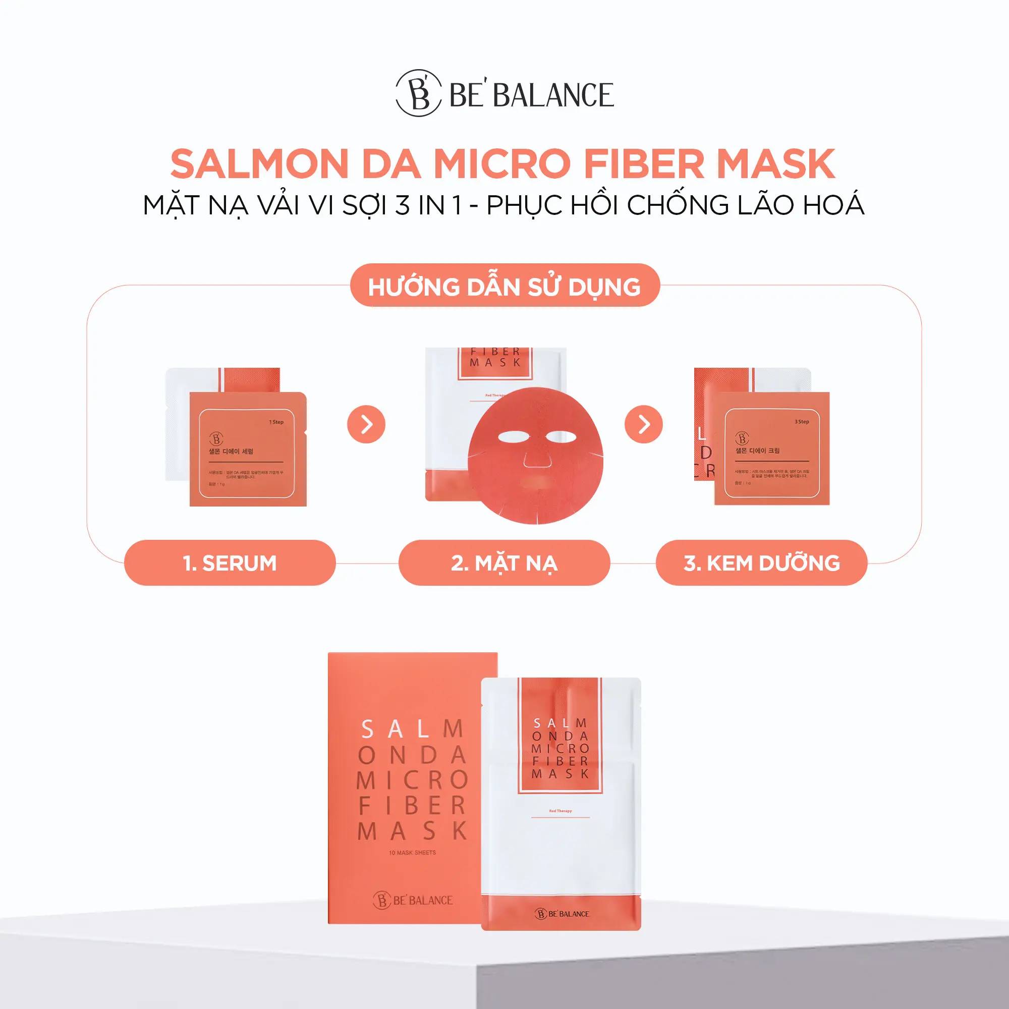 mặt nạ dưỡng da căng bóng Be'Balance