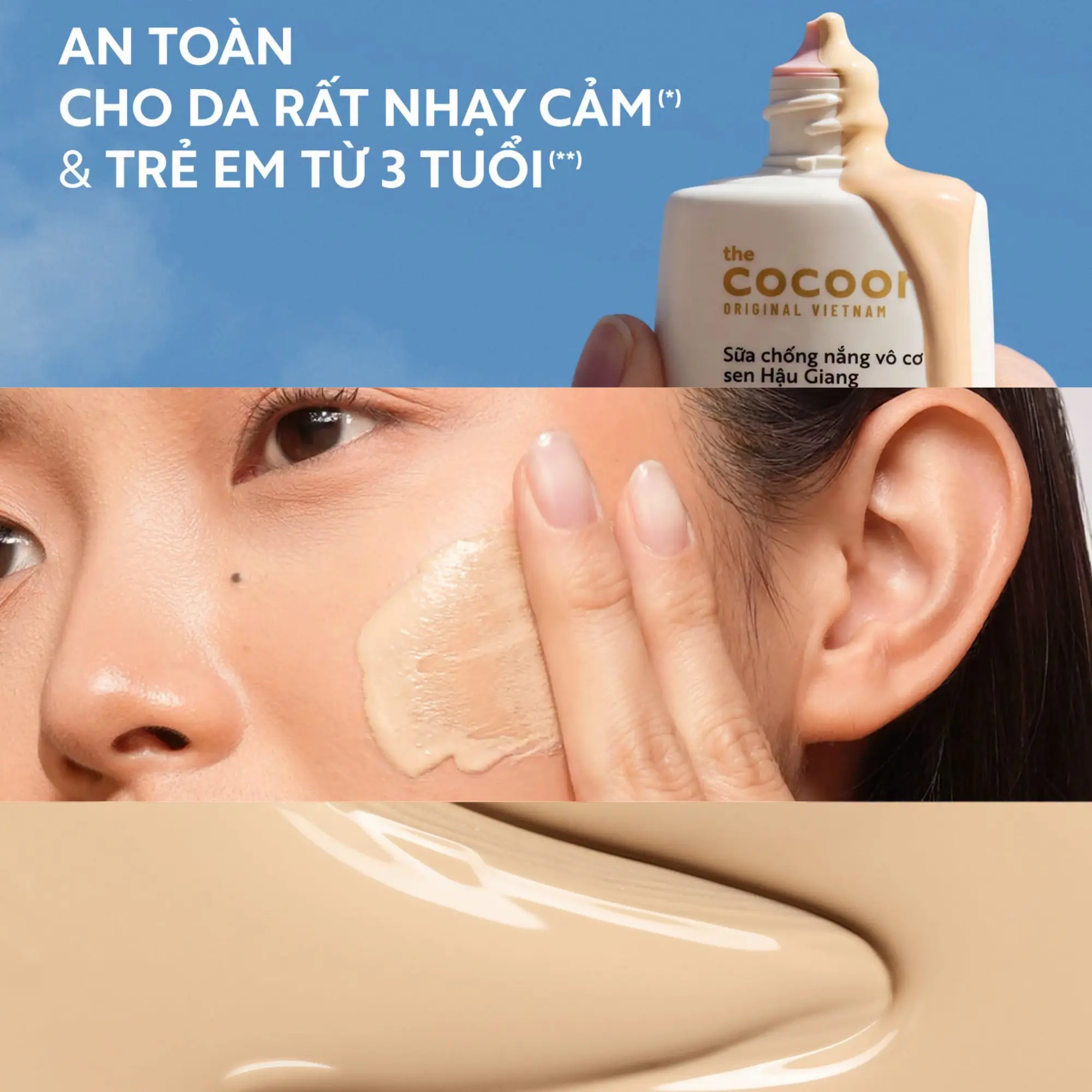 chống nắng nâng tone Cocoon