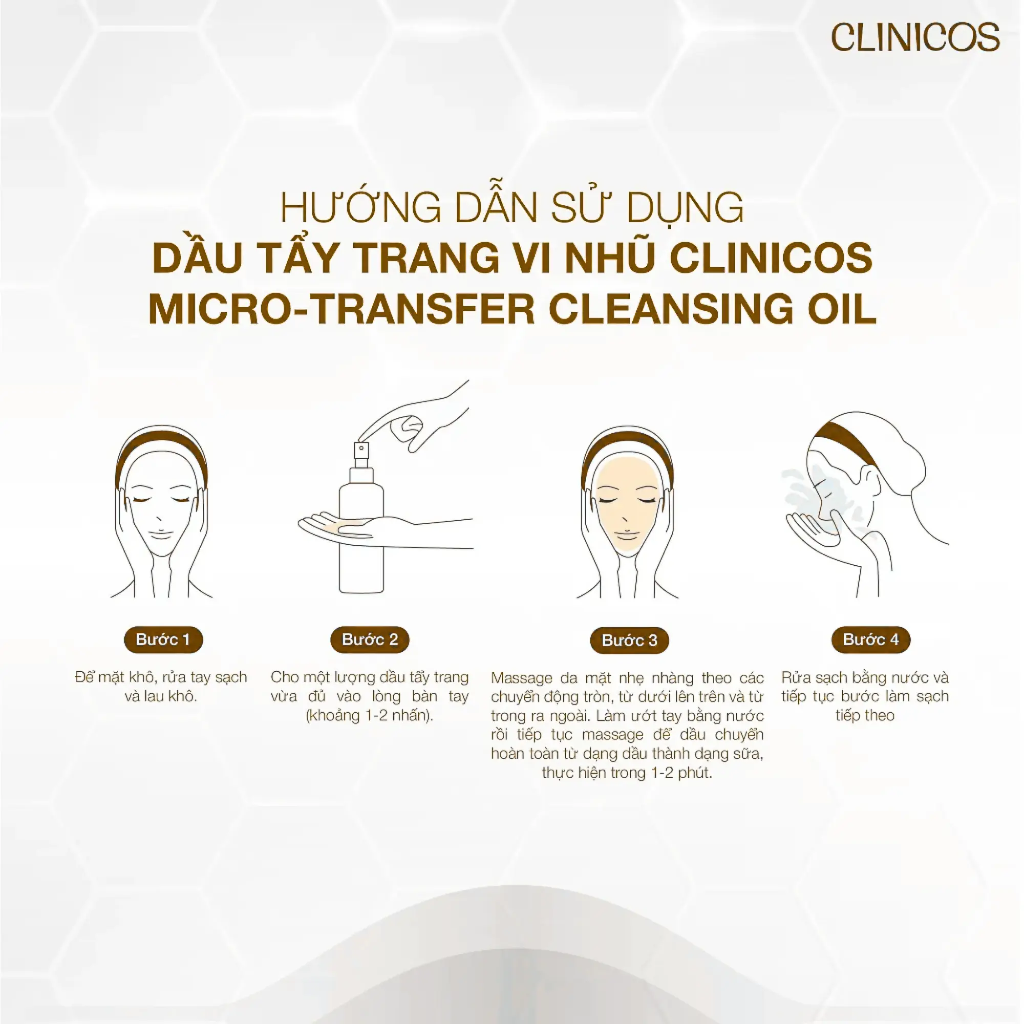 dầu tẩy trang Clinicos