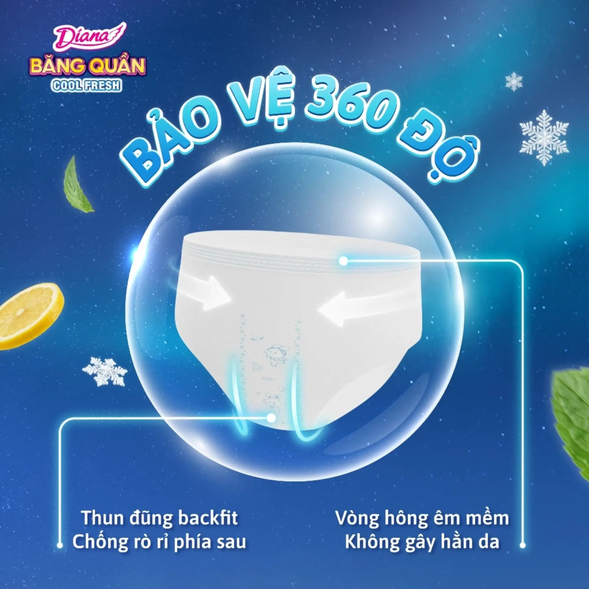 diana băng quần ML 2 MIếng