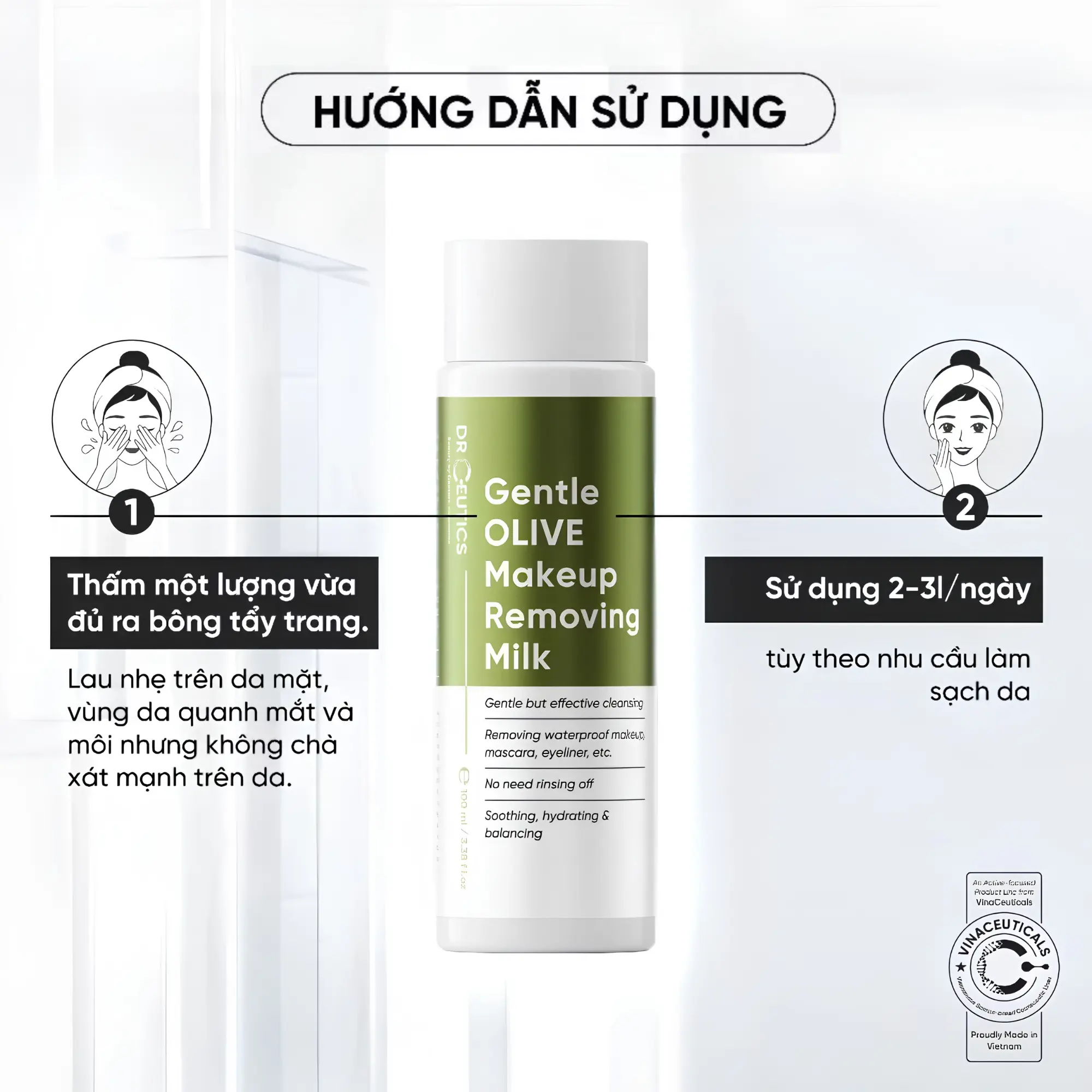 sữa tẩy trang Drceutics