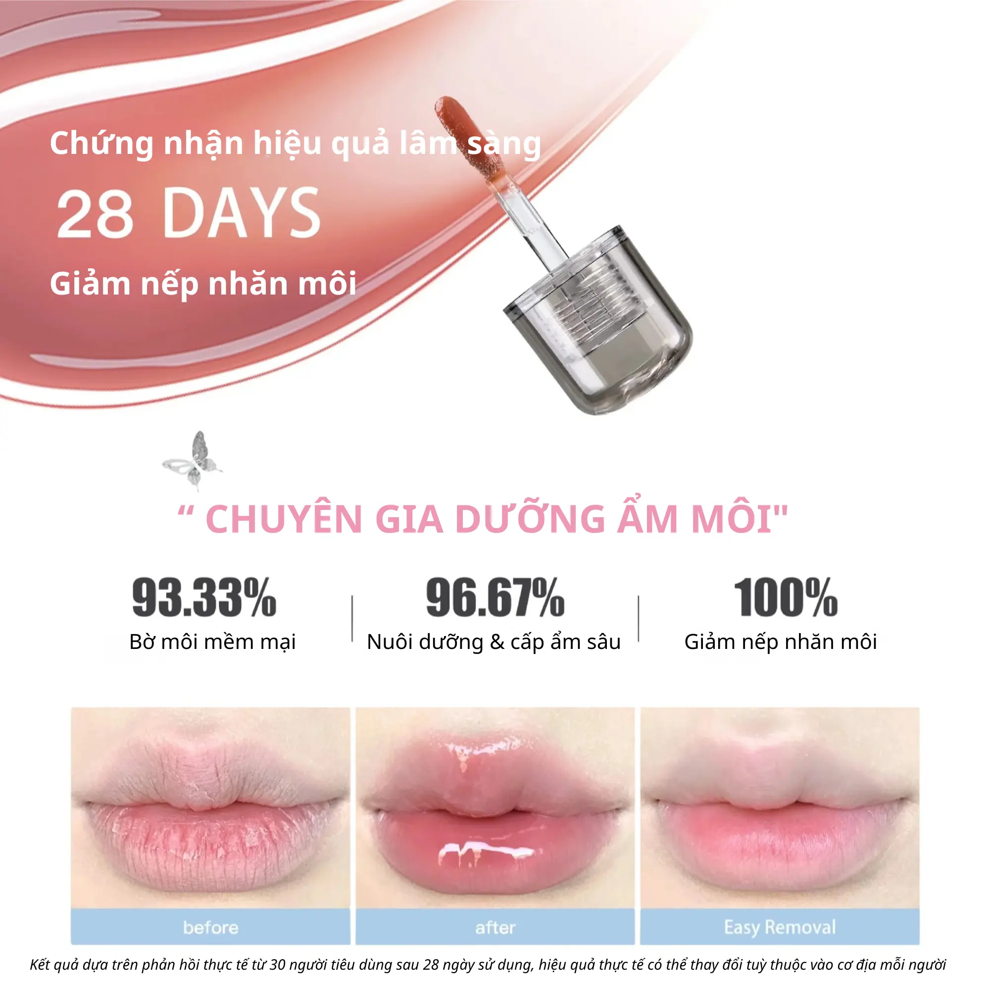 serum dưỡng môi Flortte