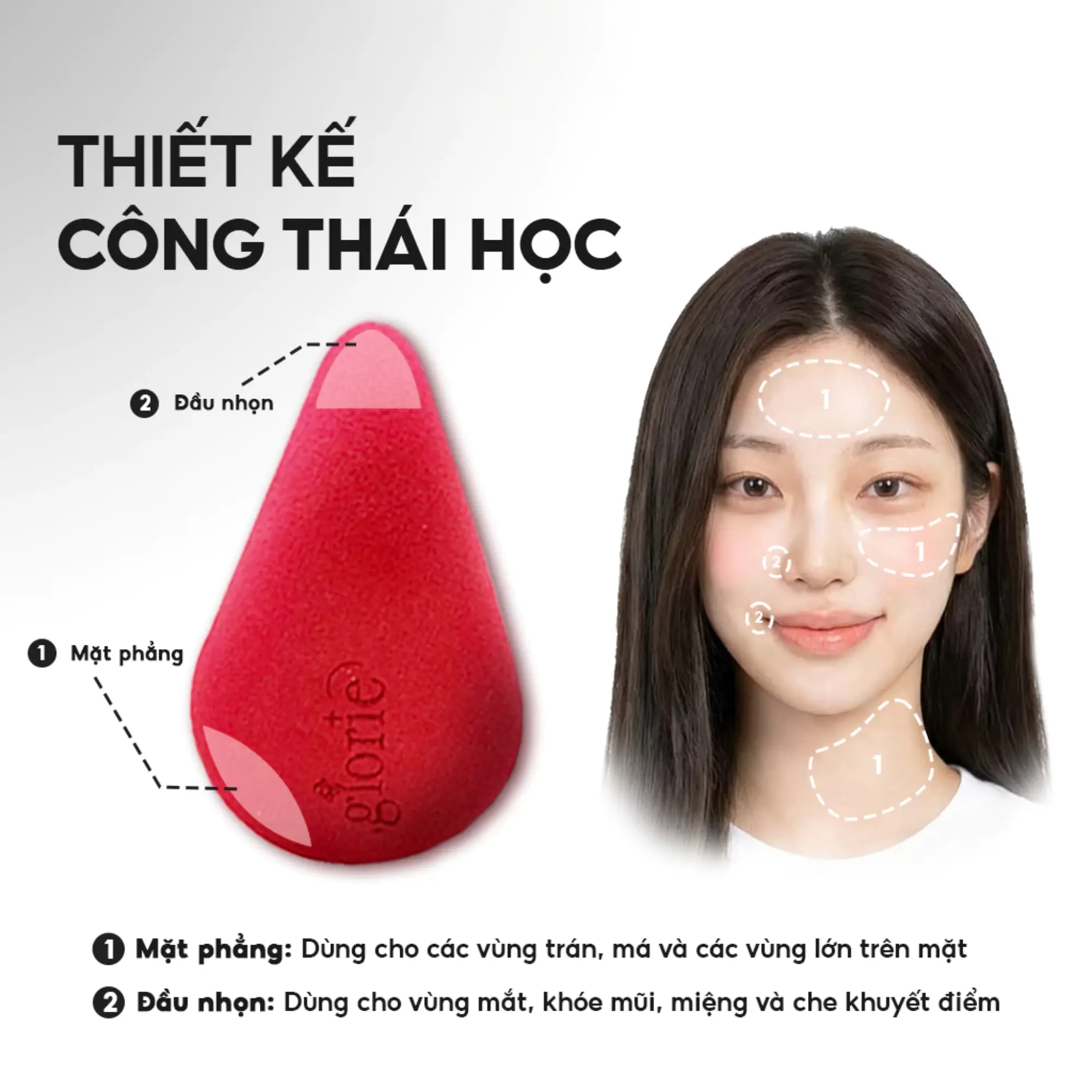 bông mút vô cực glorie