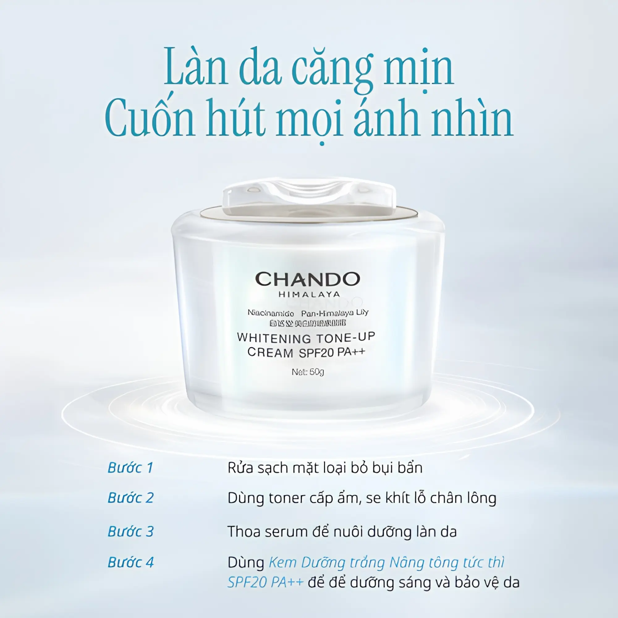 kem nâng tone Chando