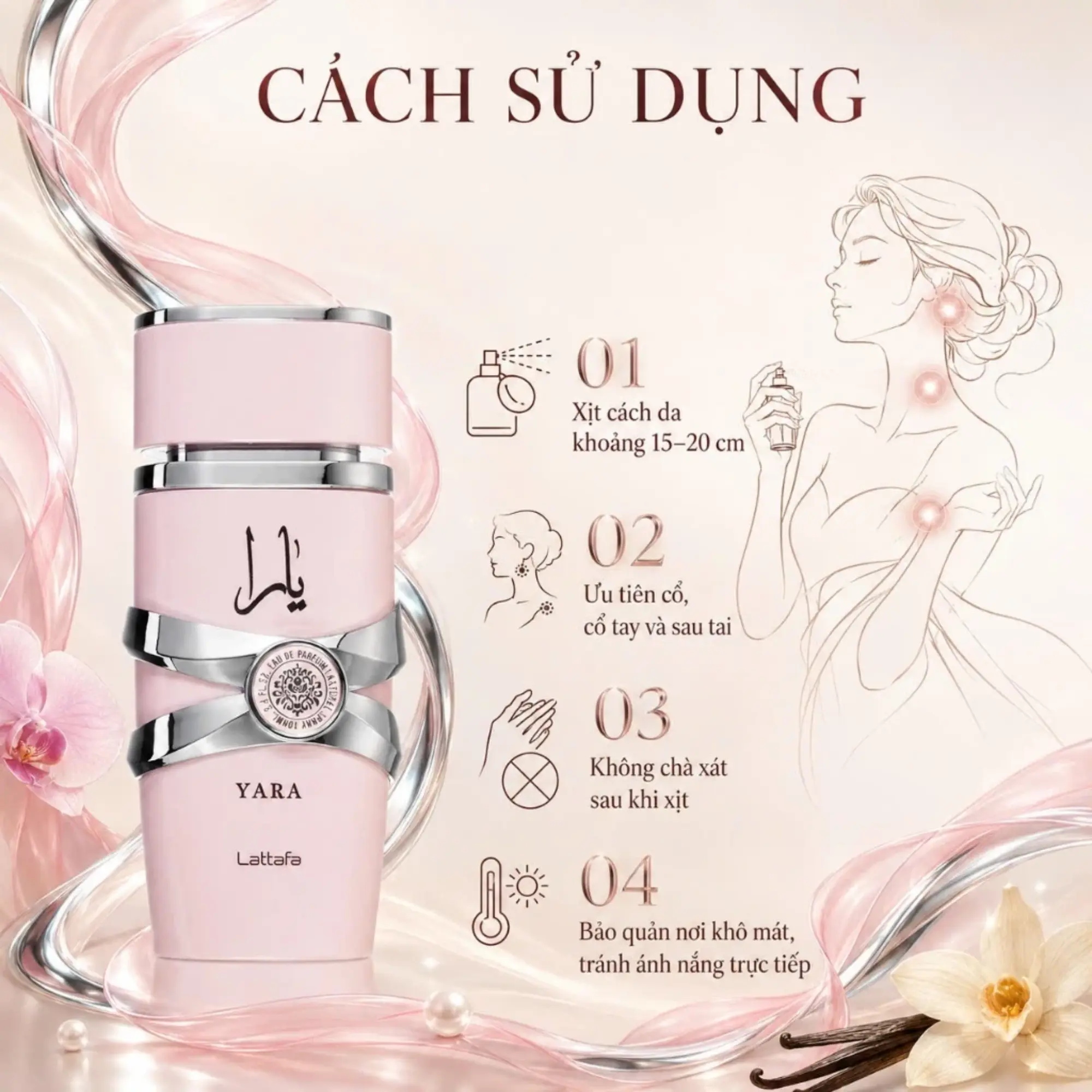 yara hồng nhạt