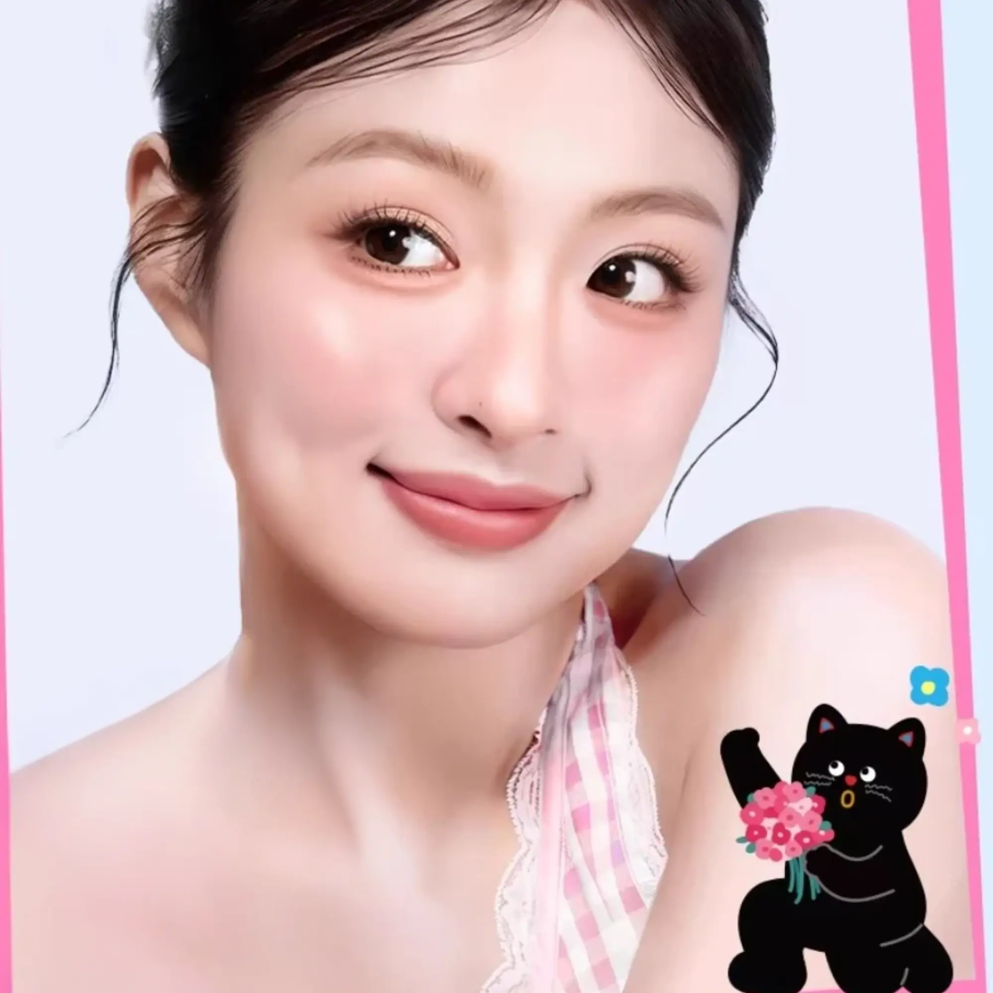 má hồng pokky mao colorkey