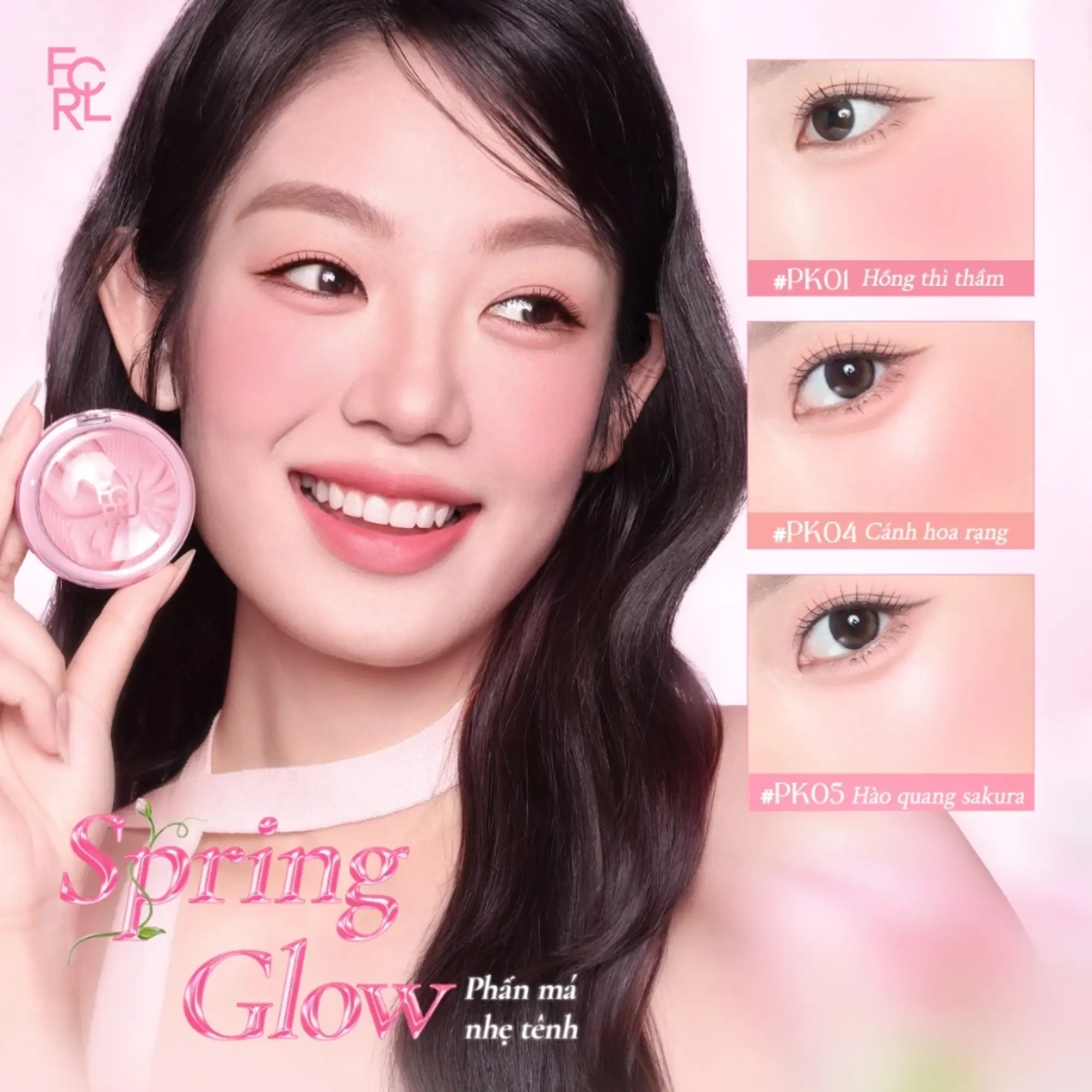 Phấn Má Hồng Focallure Spring Glow Airy Wear Blush