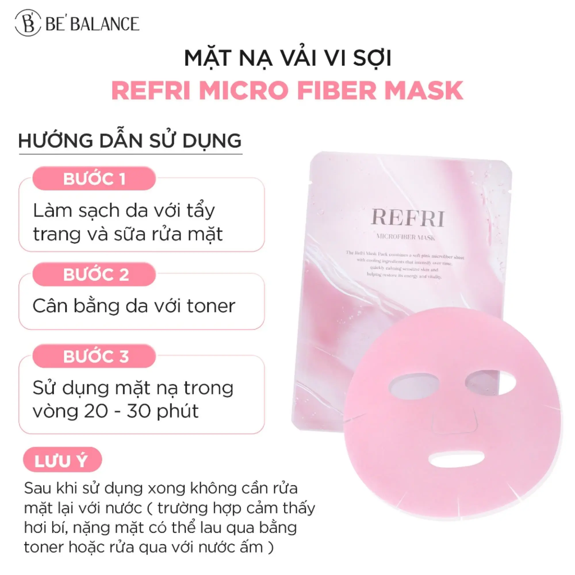 mặt nạ làm dịu Be Balance