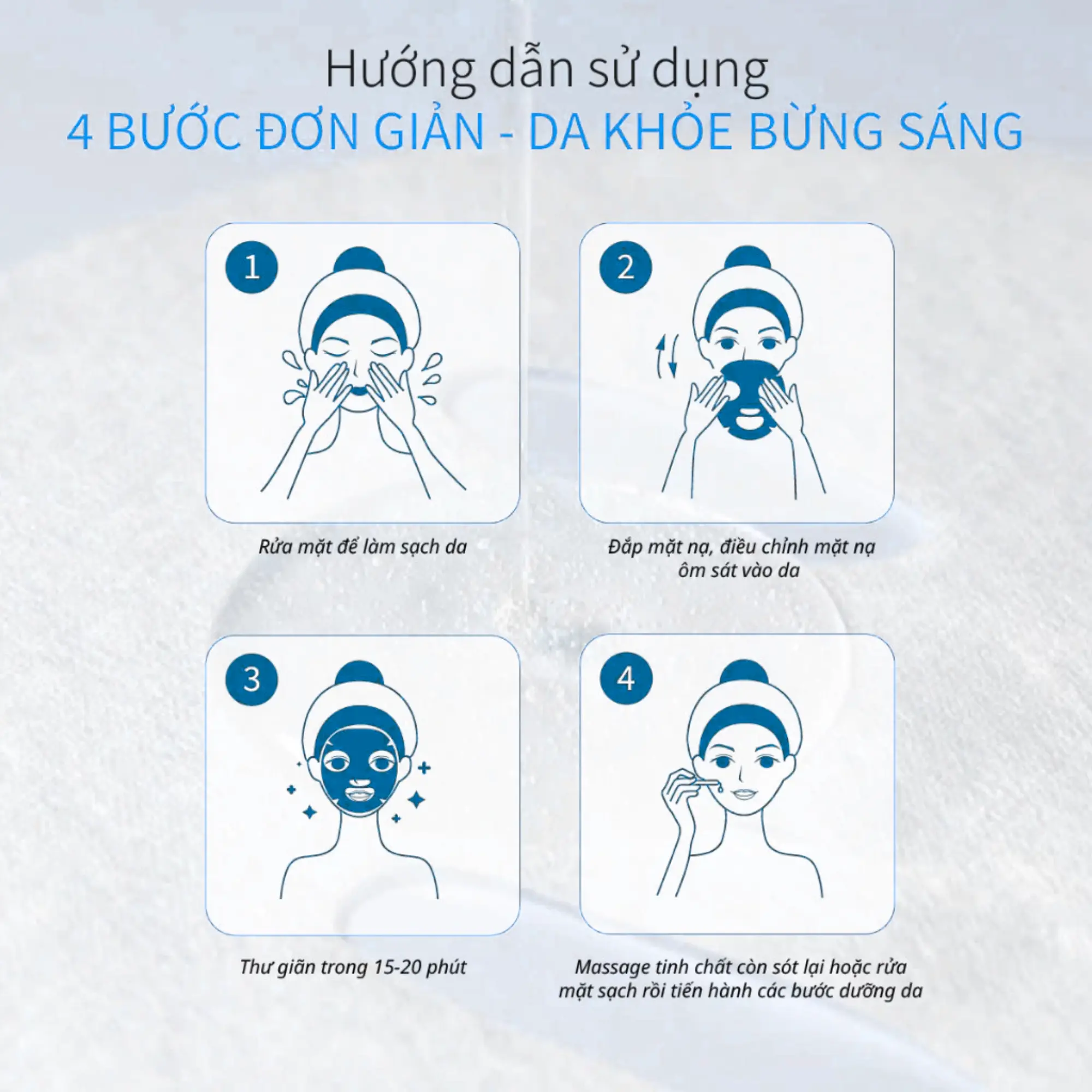mặt nạ niacinamide chando