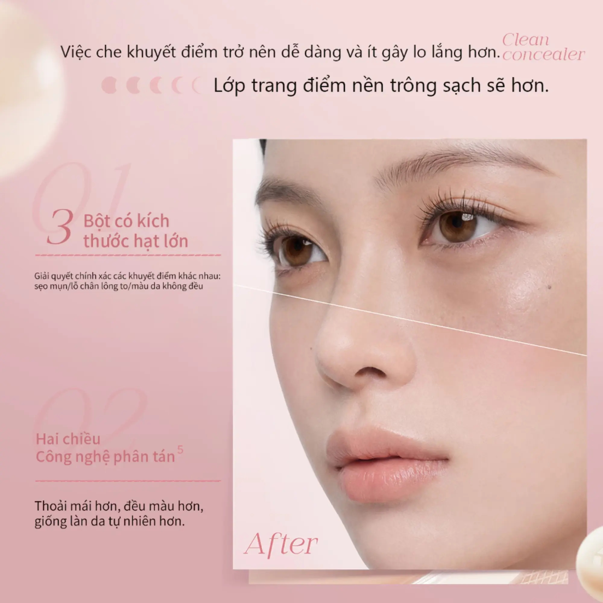 kem nền da dầu Mooekiss