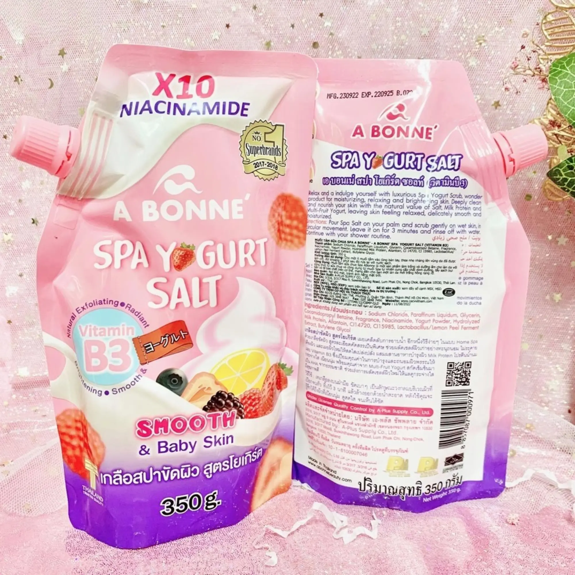 muối tắm sữa chua A Bonne