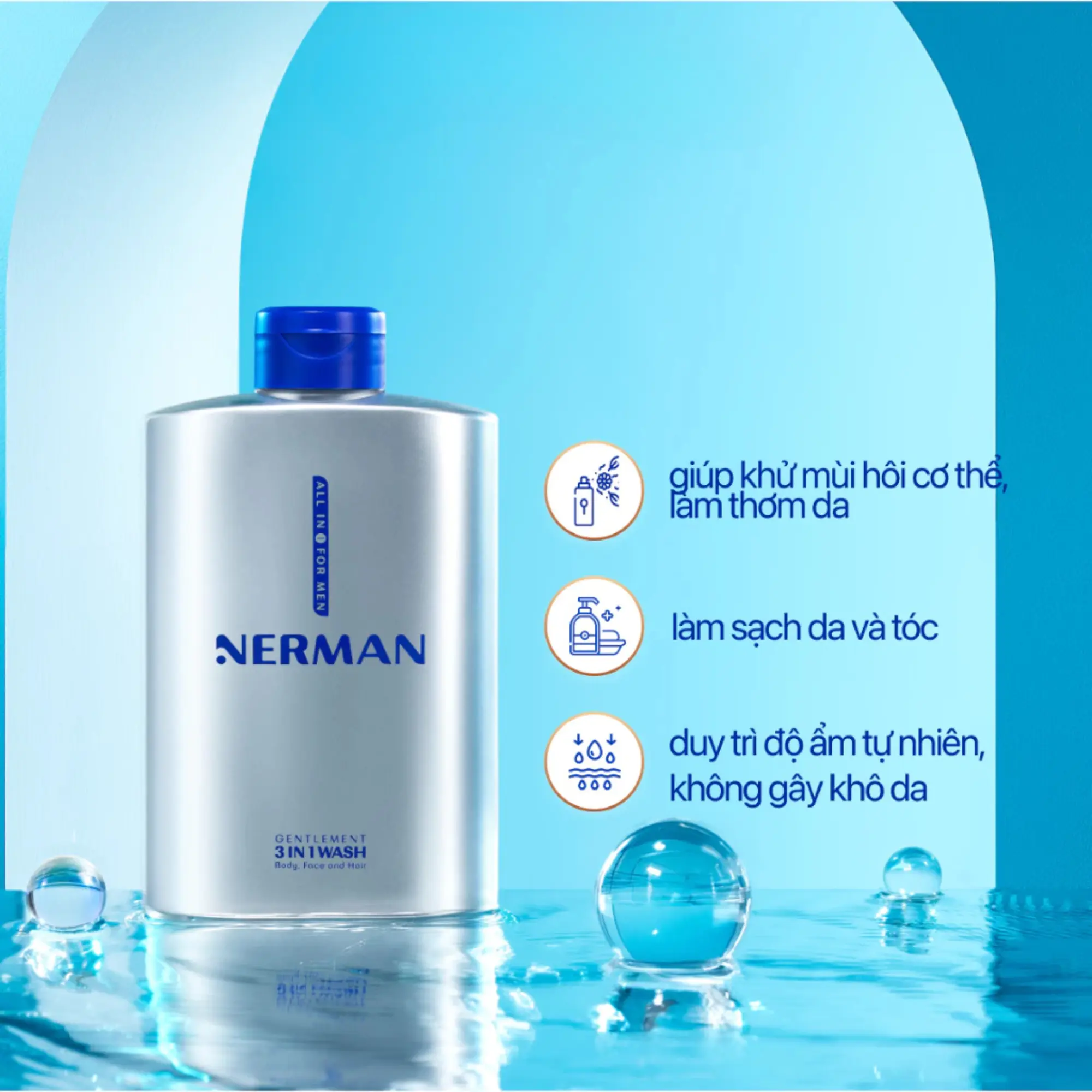 Nerman Gentleman 3In1 Wash