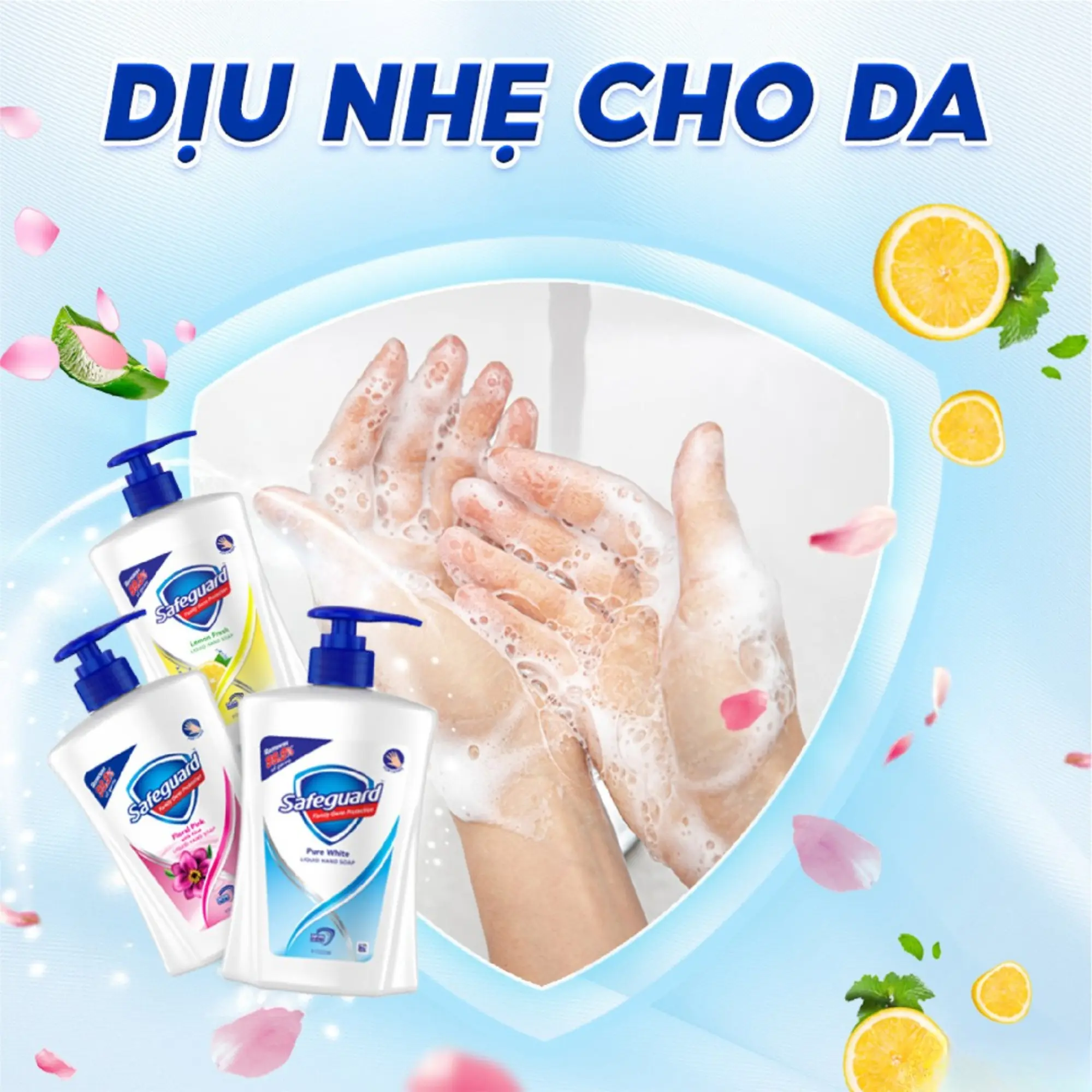 nước rửa tay Safeguard