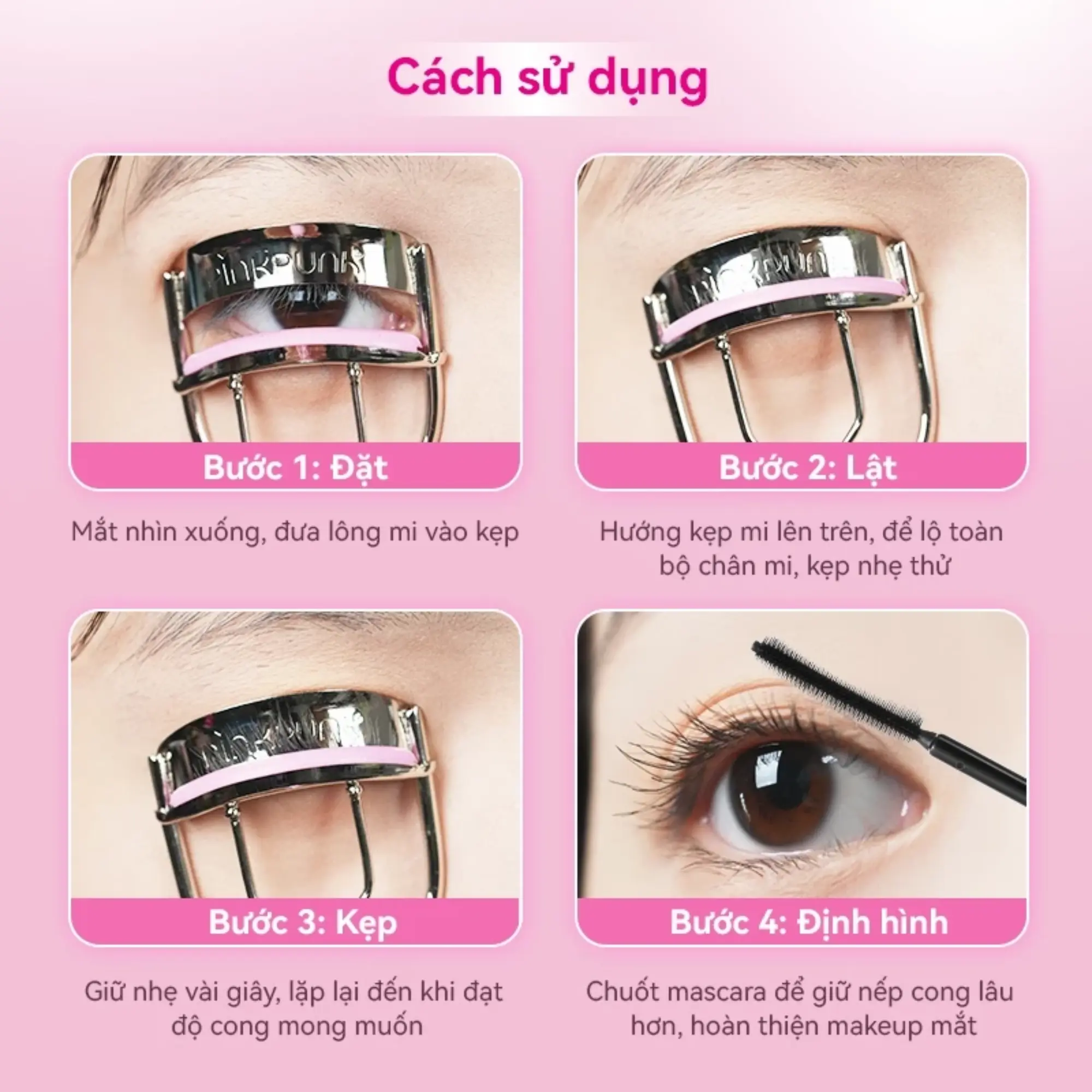 Pinkpunk bấm mi
