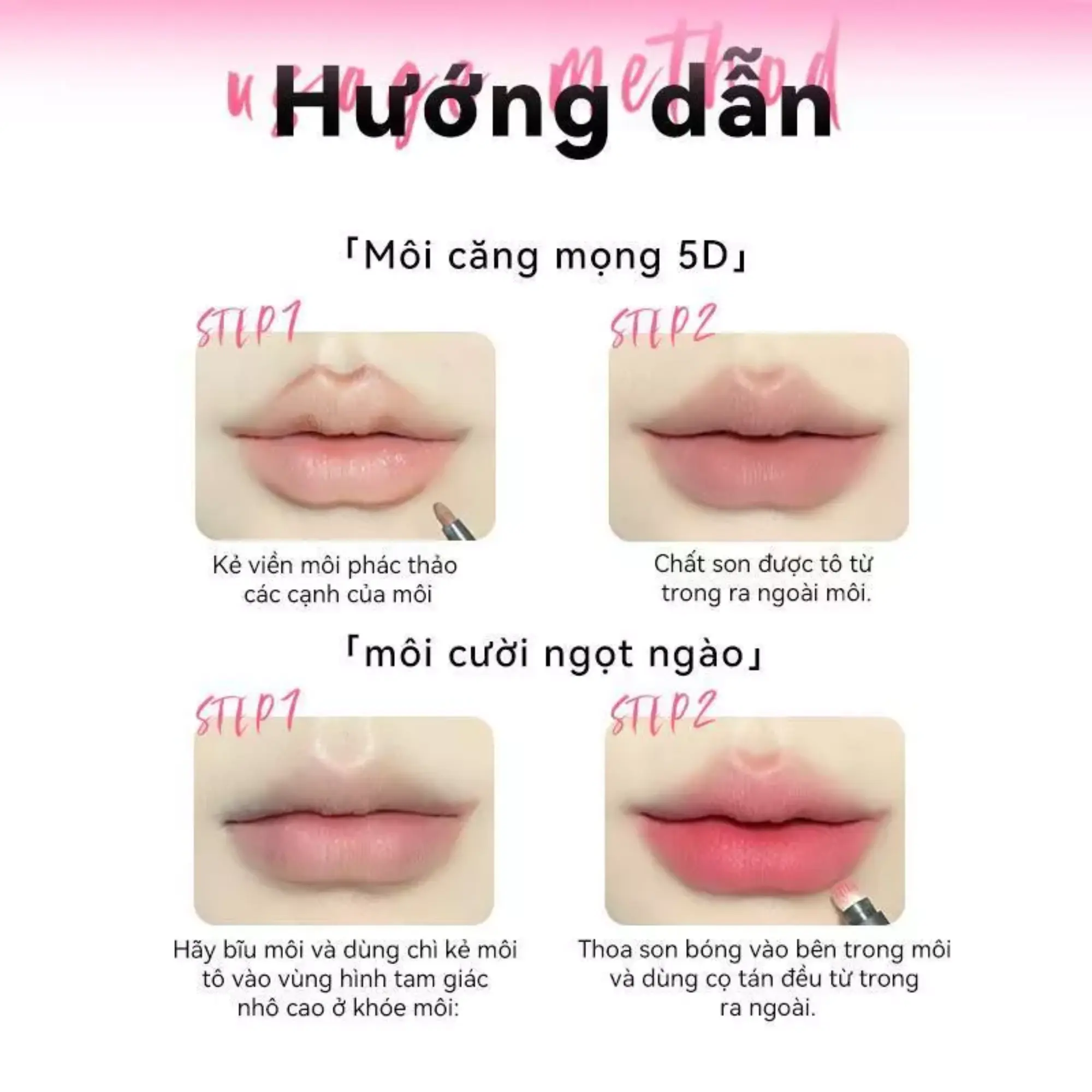 chì kẻ môi Pinkpunk