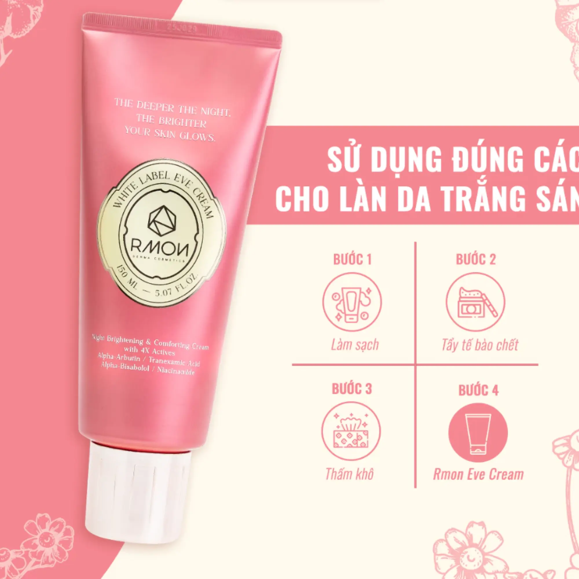 Rmon kem dưỡng body