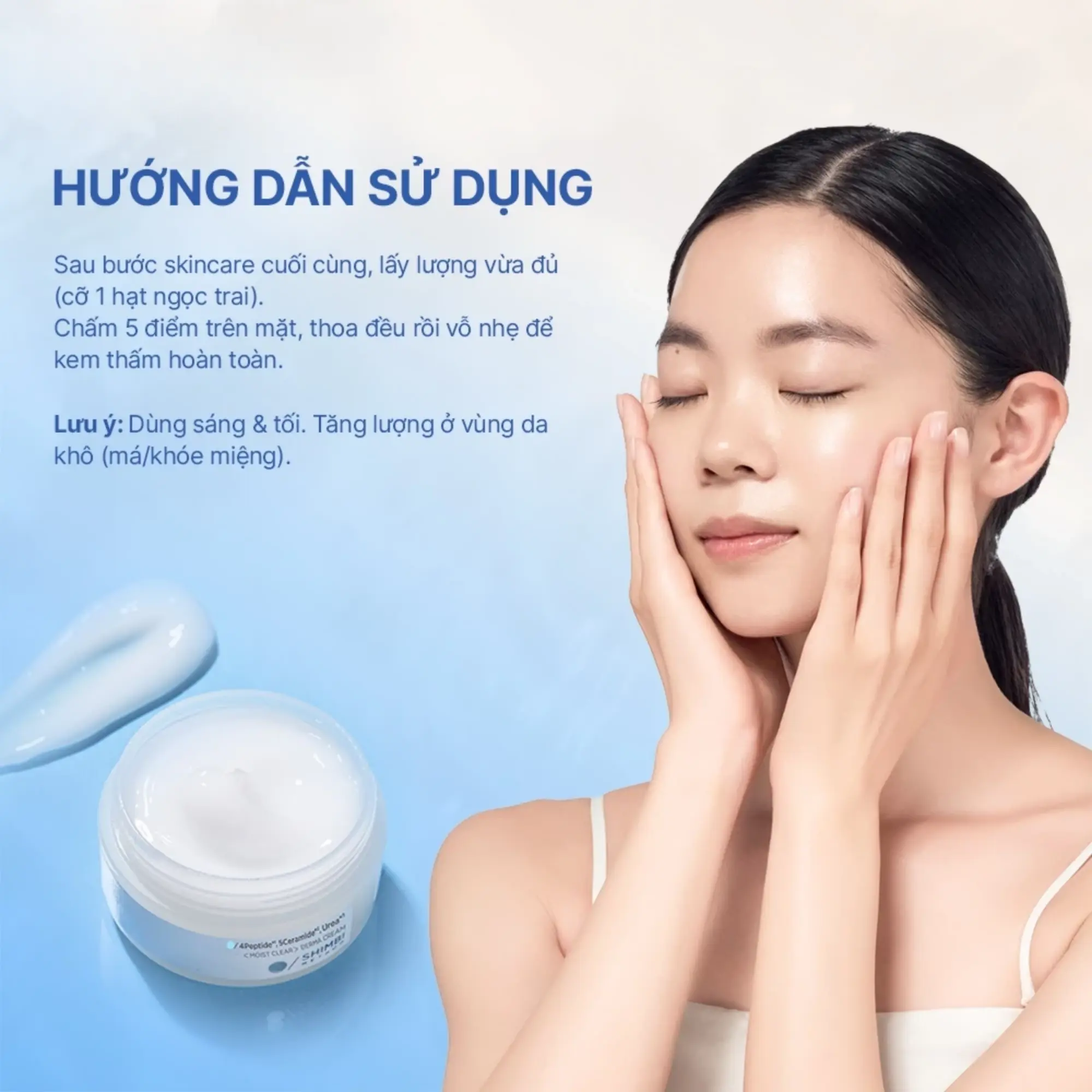 kem dưỡng da dầu shimbi-method