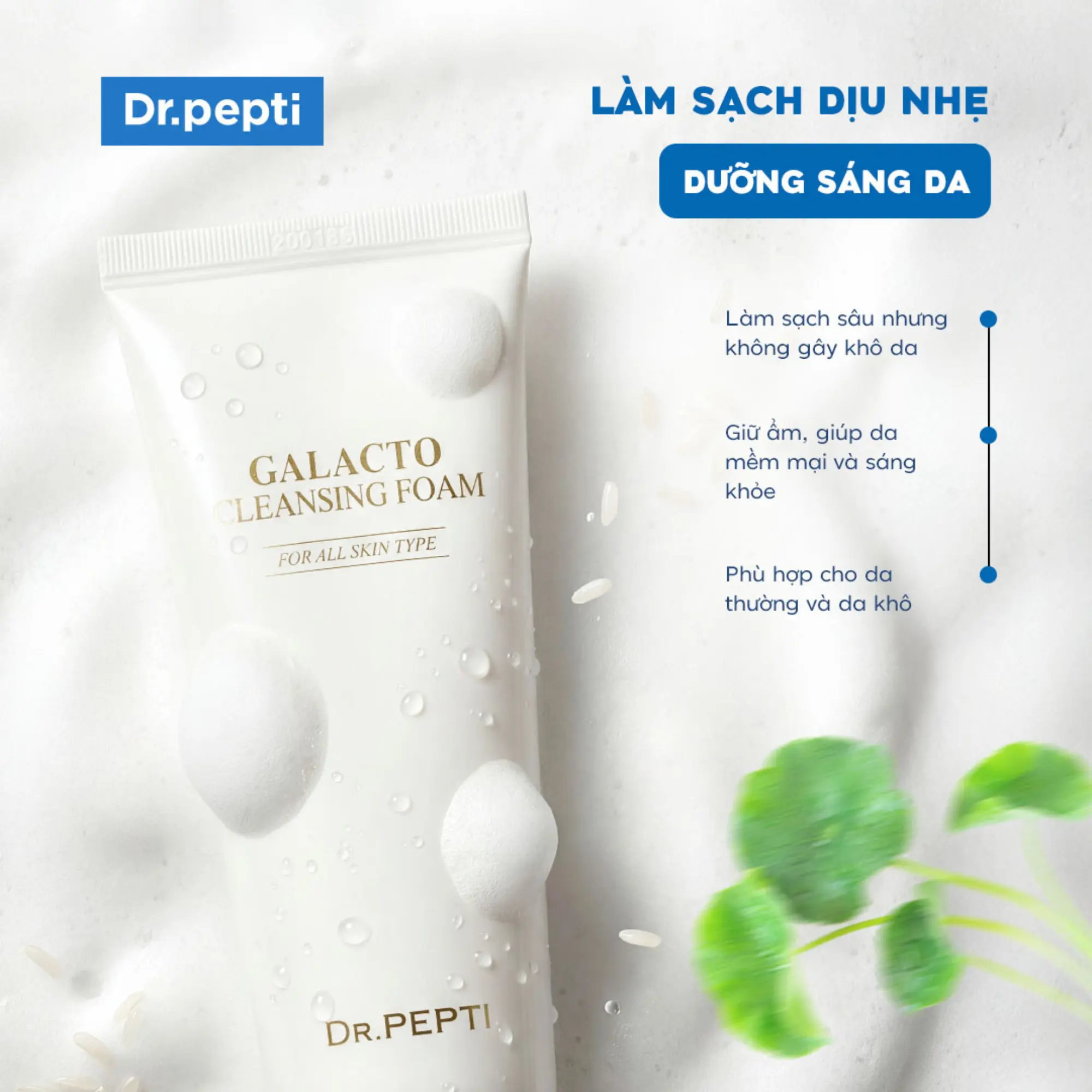 sữa rửa mặt Drpepti