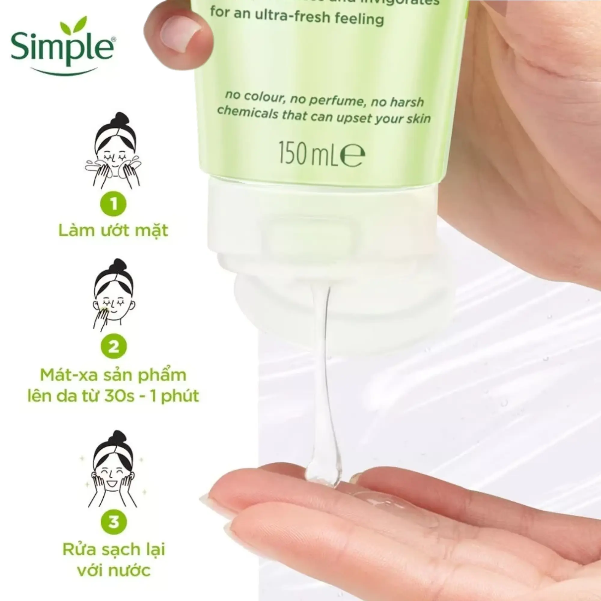 sữa rửa mặt da nhạy cảm