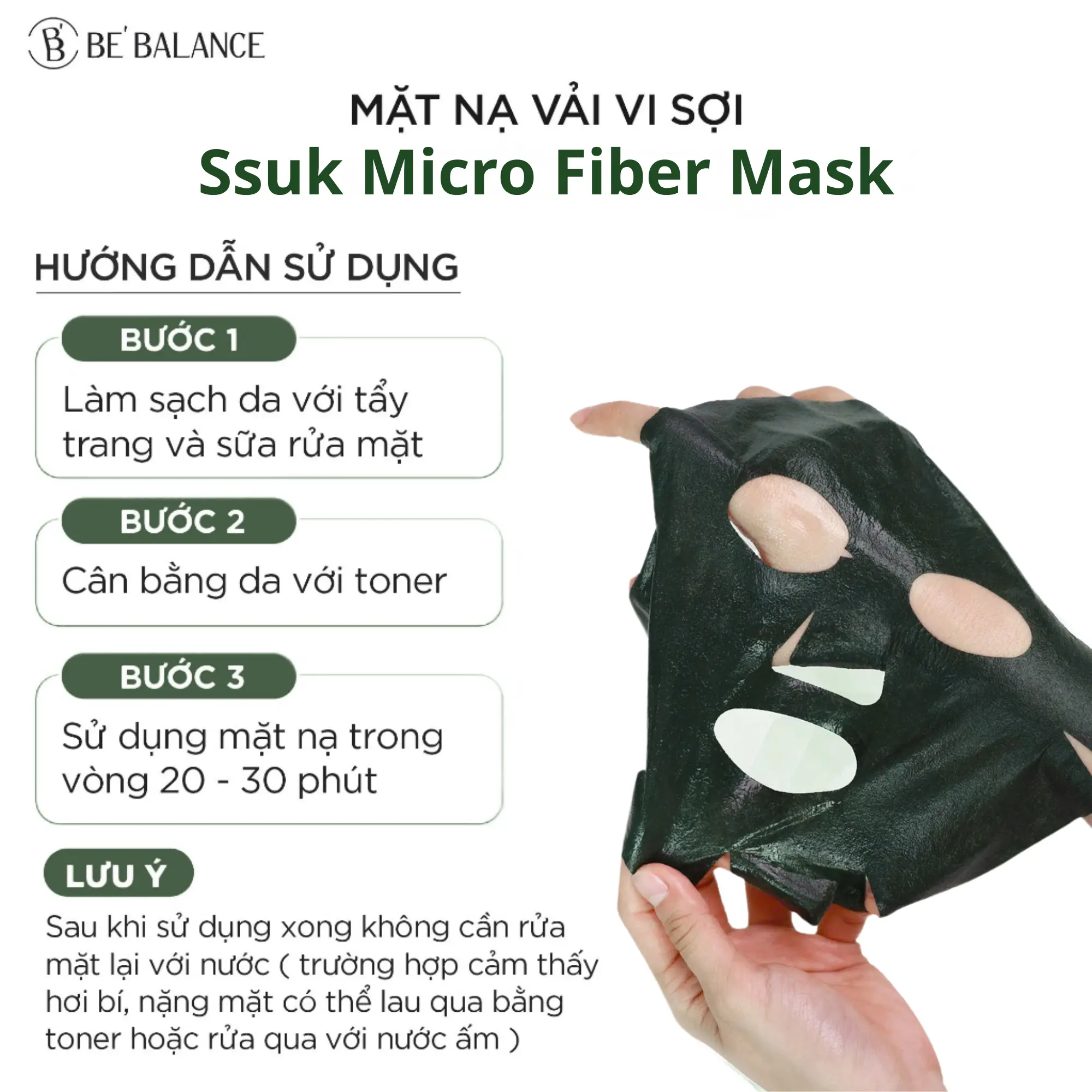 mặt nạ ngải cứu Be'Balance