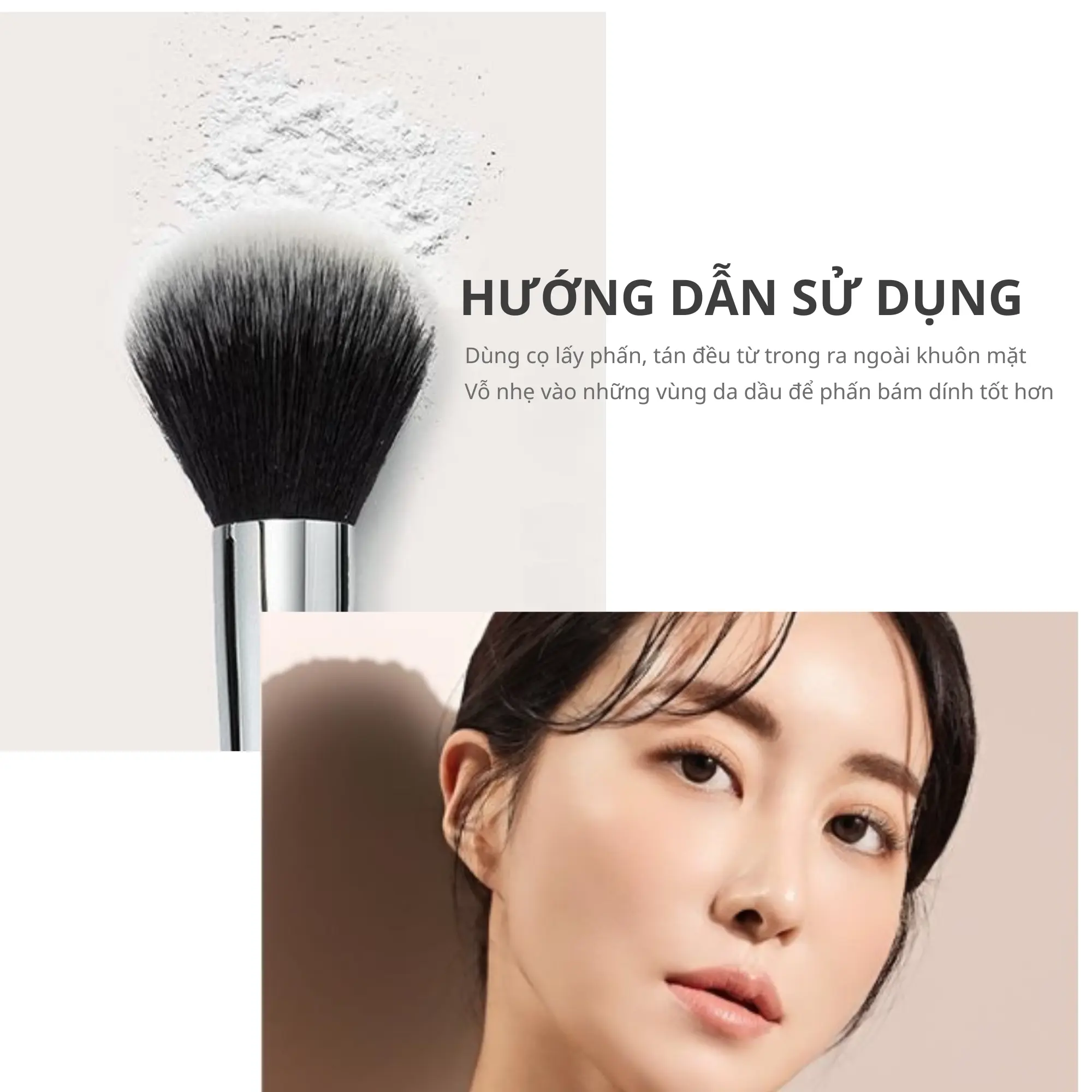 cọ phủ phấn 812 studio17