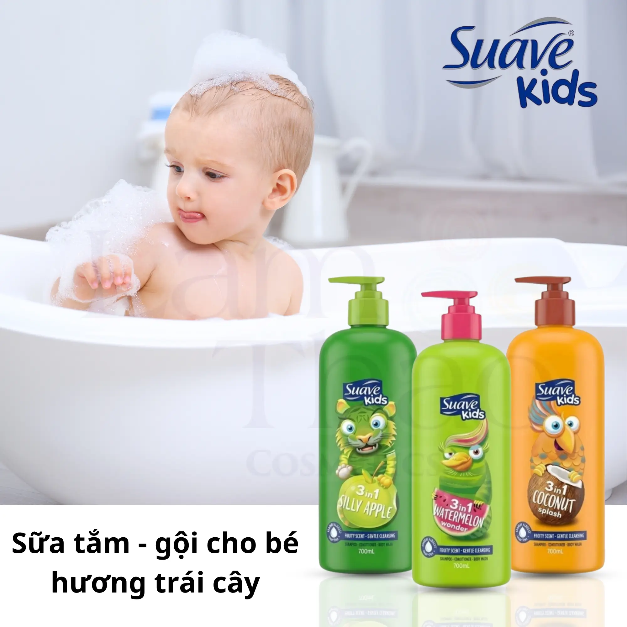 sữa tắm suave